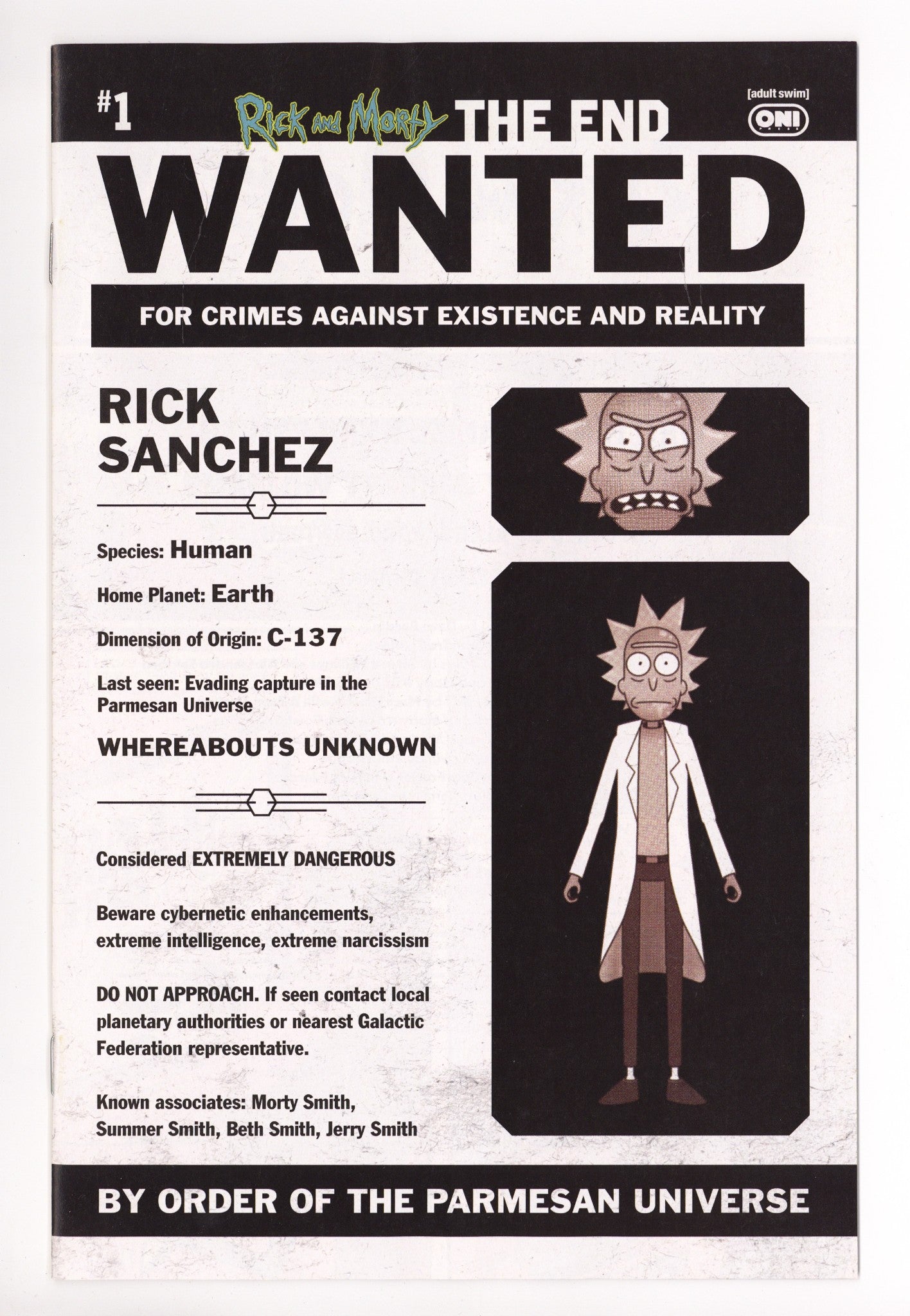 Rick And Morty The End 1 Murphy Incentive NM- (2025)