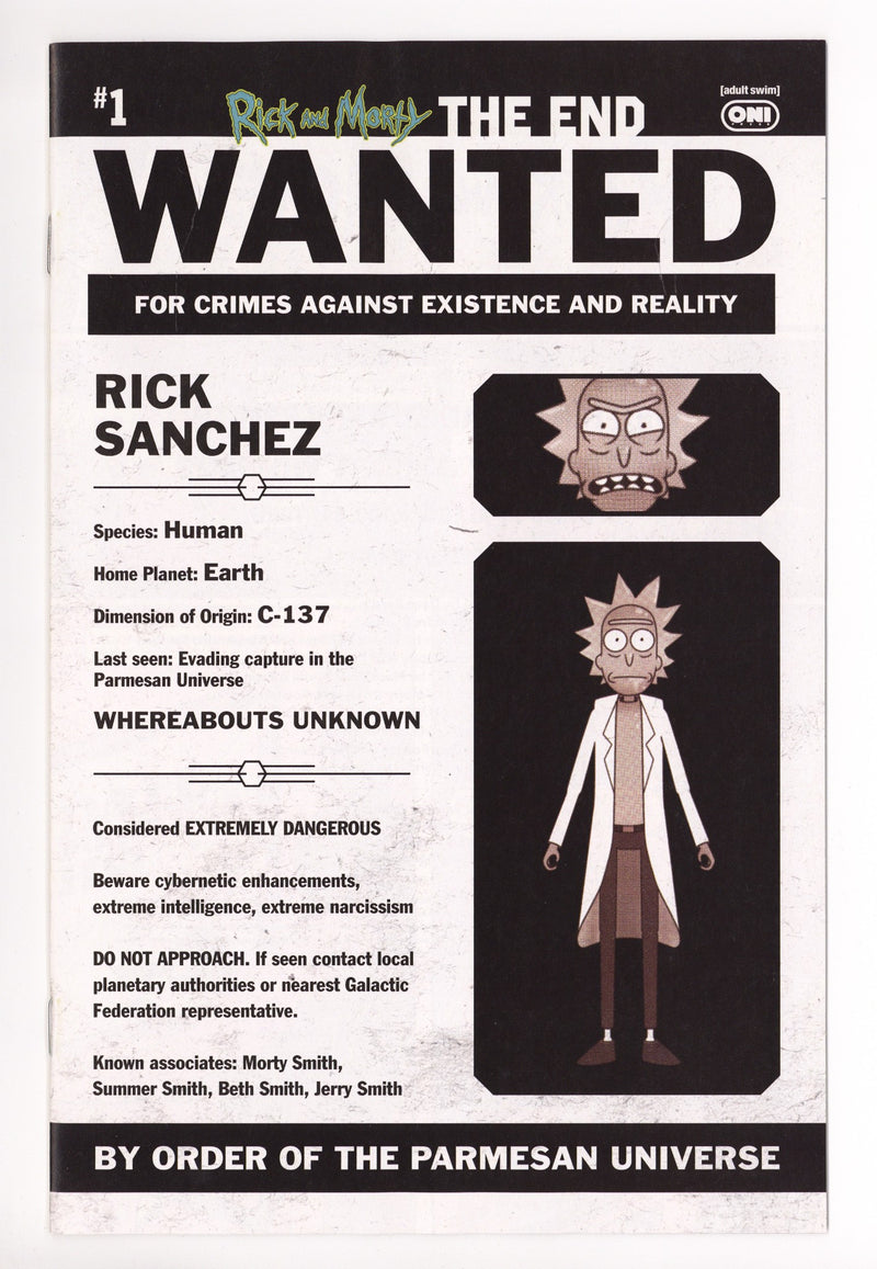 Rick And Morty The End 1 Murphy Incentive NM- (2025)