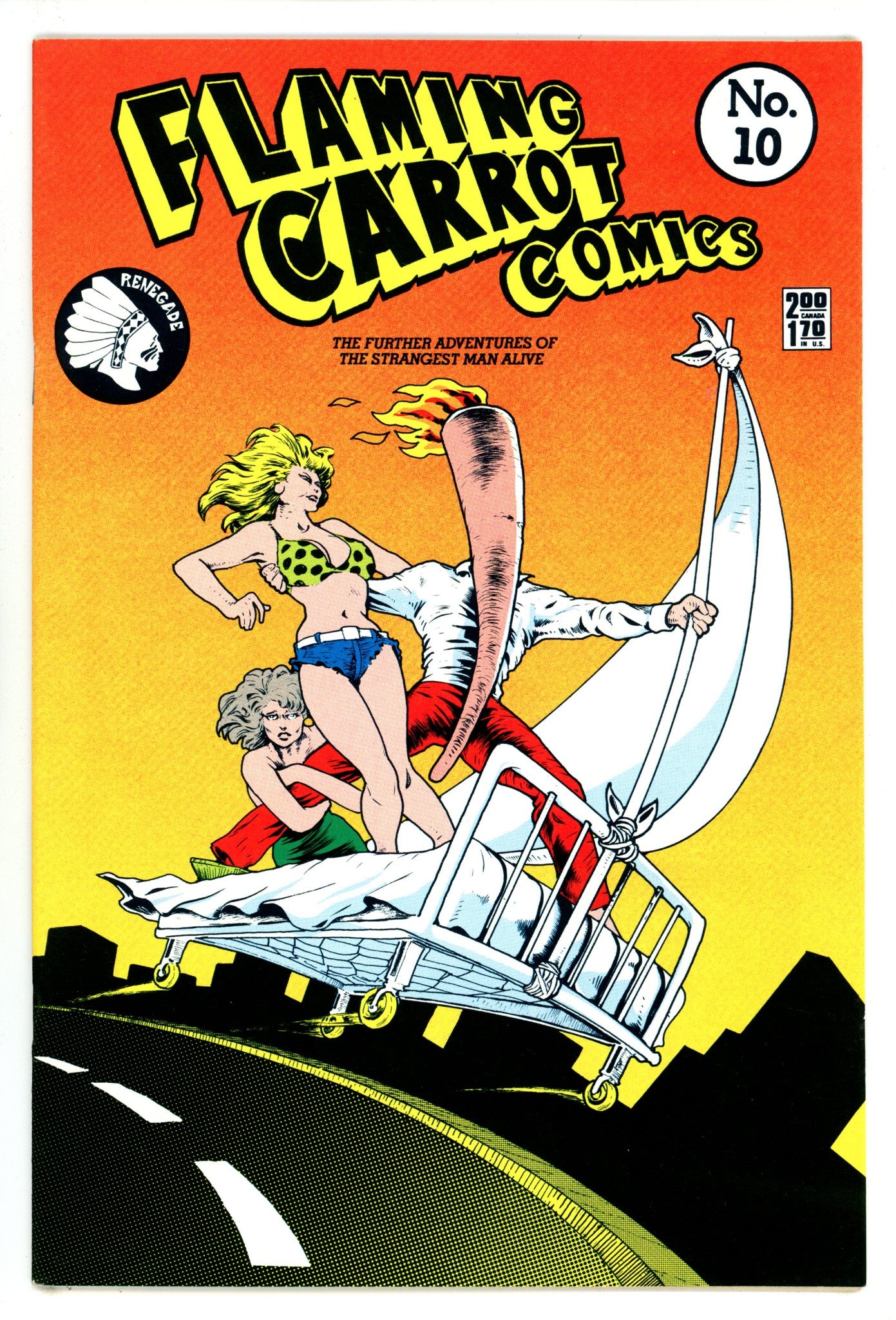 Flaming Carrot Comics   10  High Grade   (1985)        
