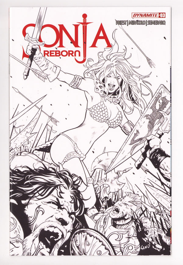 Sonja Reborn 3 Land B&W Variant (2025)