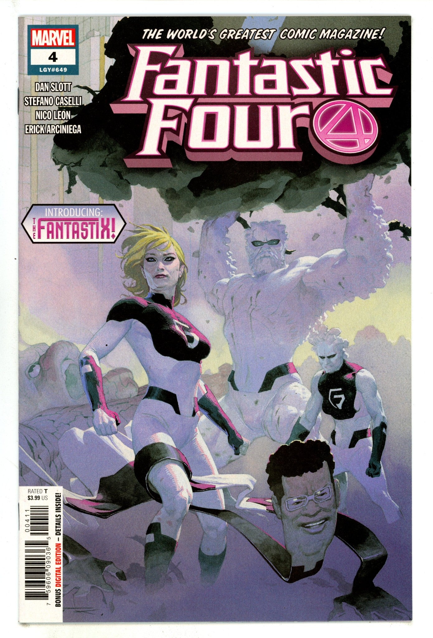 Fantastic Four Vol 6 4 (649) (2019) 
