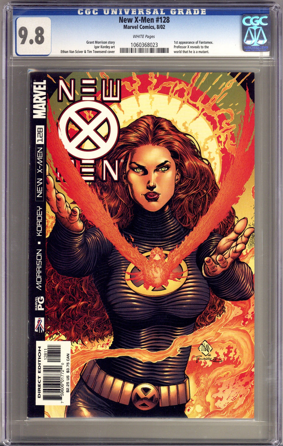 New X-Men Vol 1 128 CGC 9.8 (NM/M) (2002) 