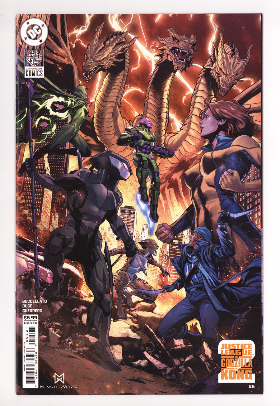 Justice League Vs Godzilla Vs Kong 2 5 Meyer Variant (2025)