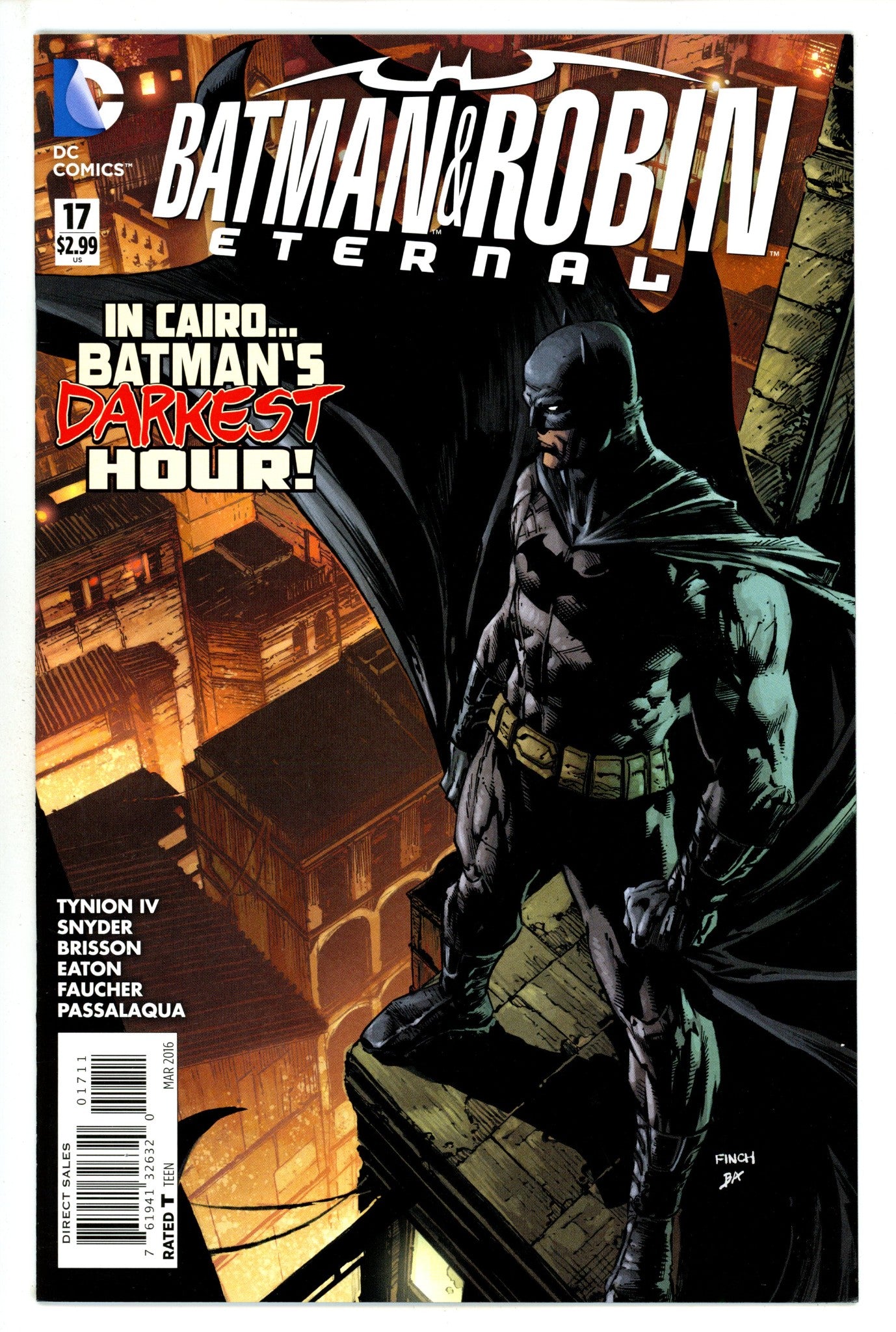 Batman and Robin Eternal 17 High Grade (2016) 