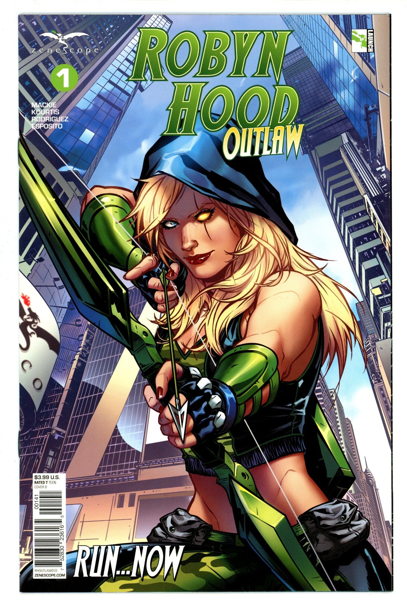 Robyn Hood: Outlaw 1 High Grade (2019) Riveiro Variant 