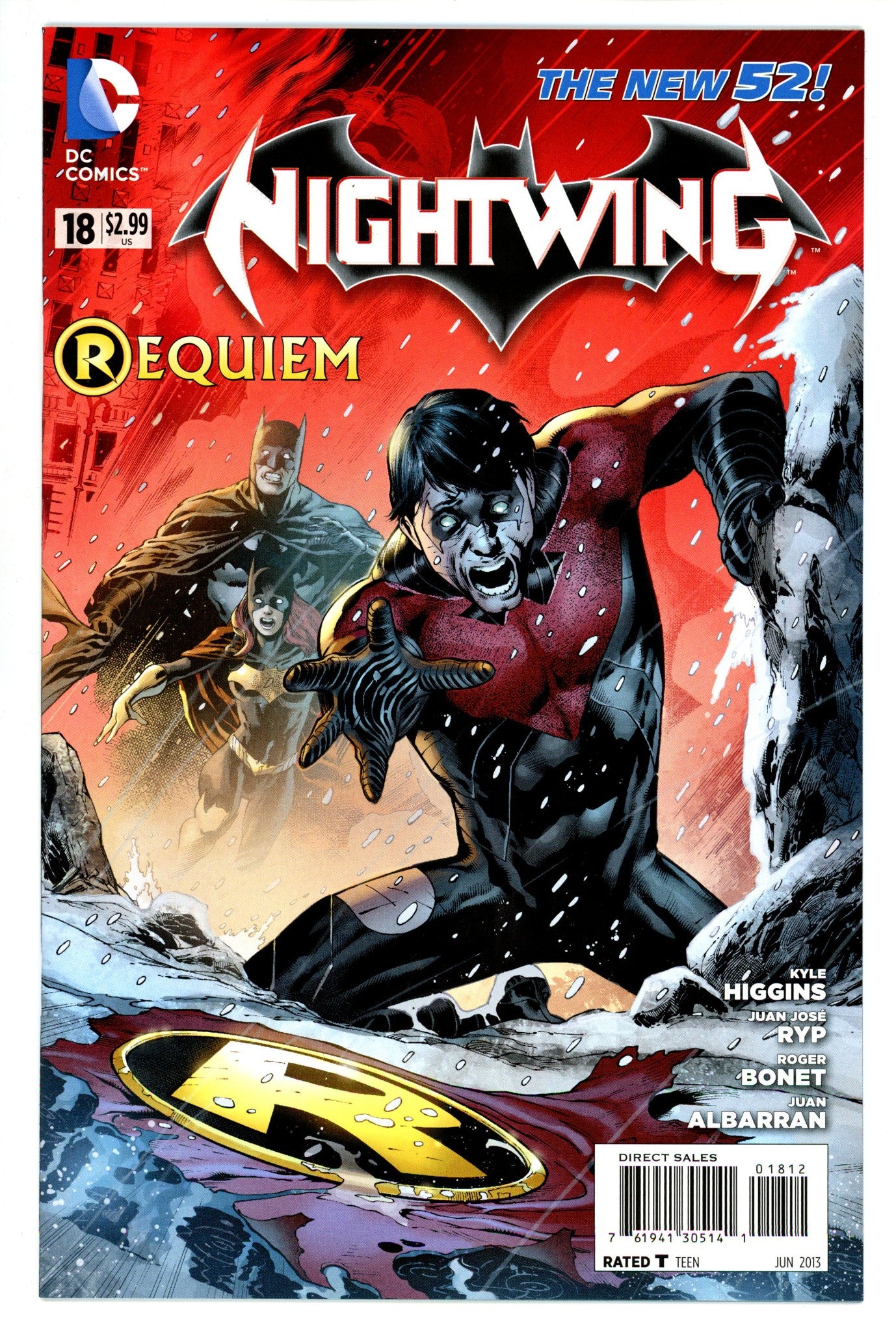Nightwing Vol 3 18 VF/NM (9.0) (2013) 2nd Print 