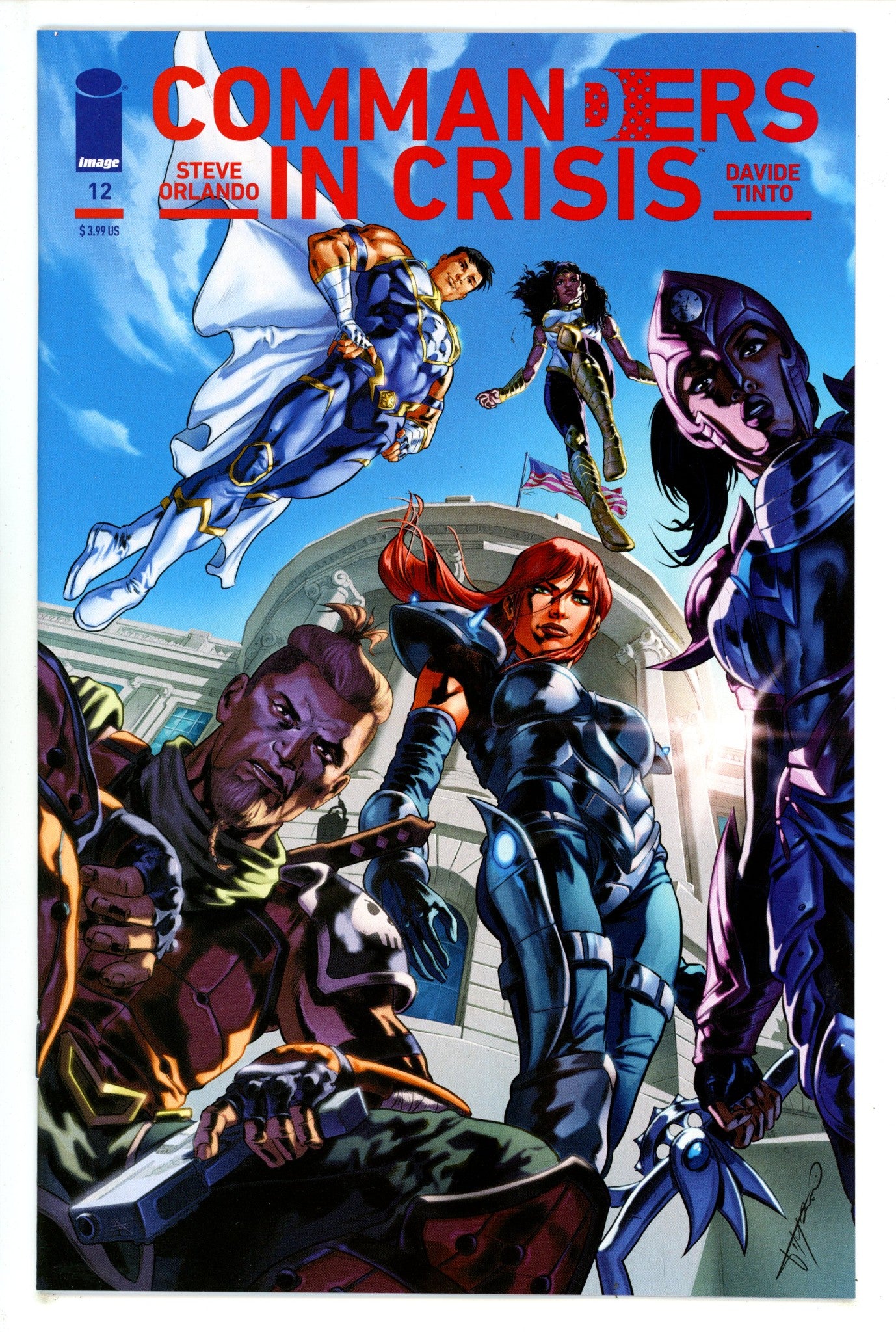 Commanders in Crisis 12 High Grade (2021) Timpano Variant 