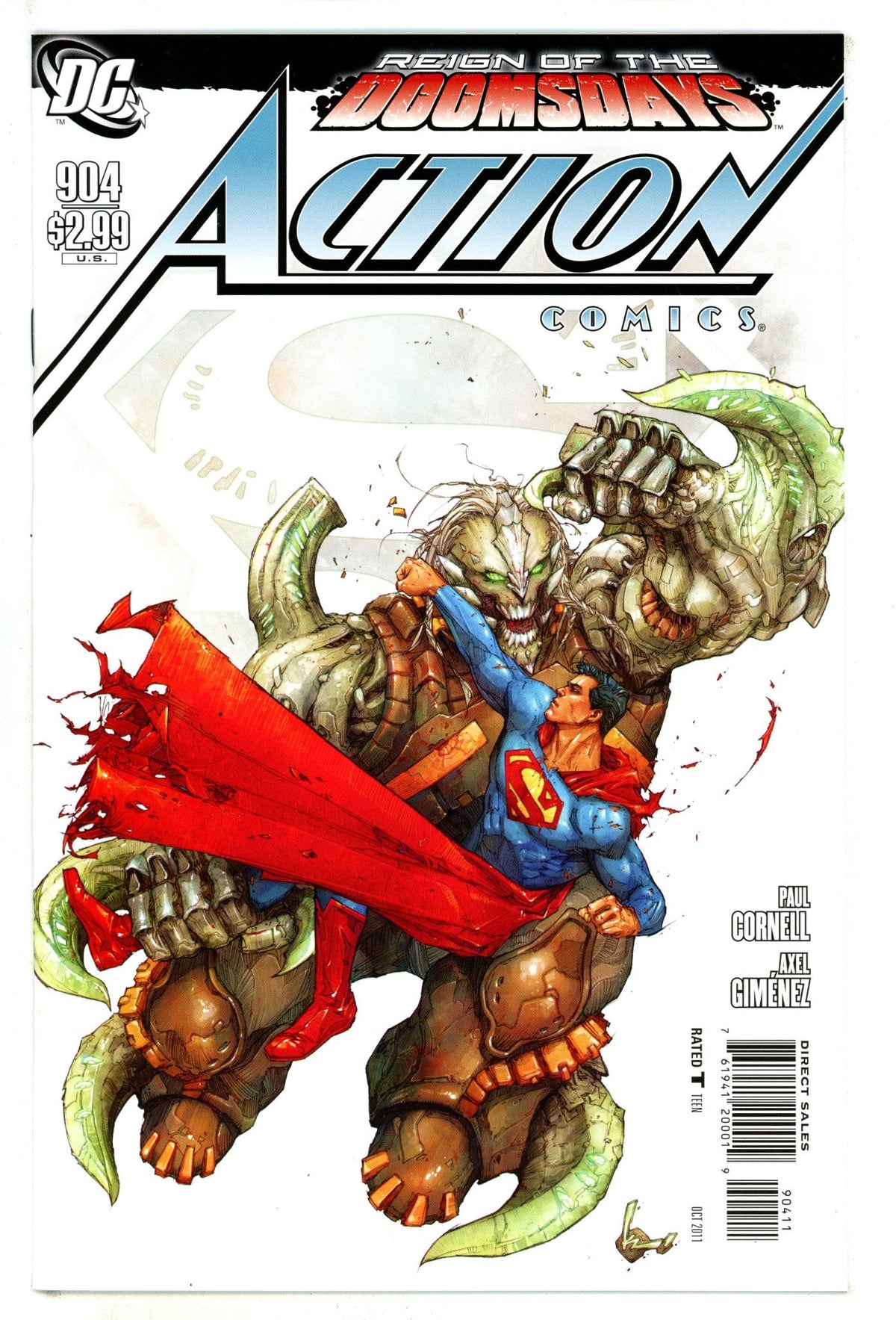 Action Comics Vol 1 904  High Grade   (2011)