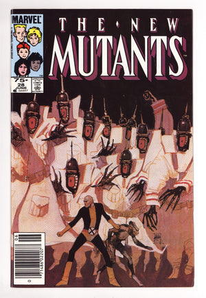 The New Mutants Vol 1 28 VF/NM (9.0) (1985) Canadian Price Variant