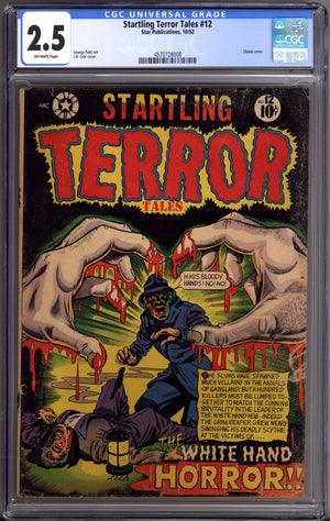 Startling Terror Tales 12 CGC 2.5 (GD+) (1952)