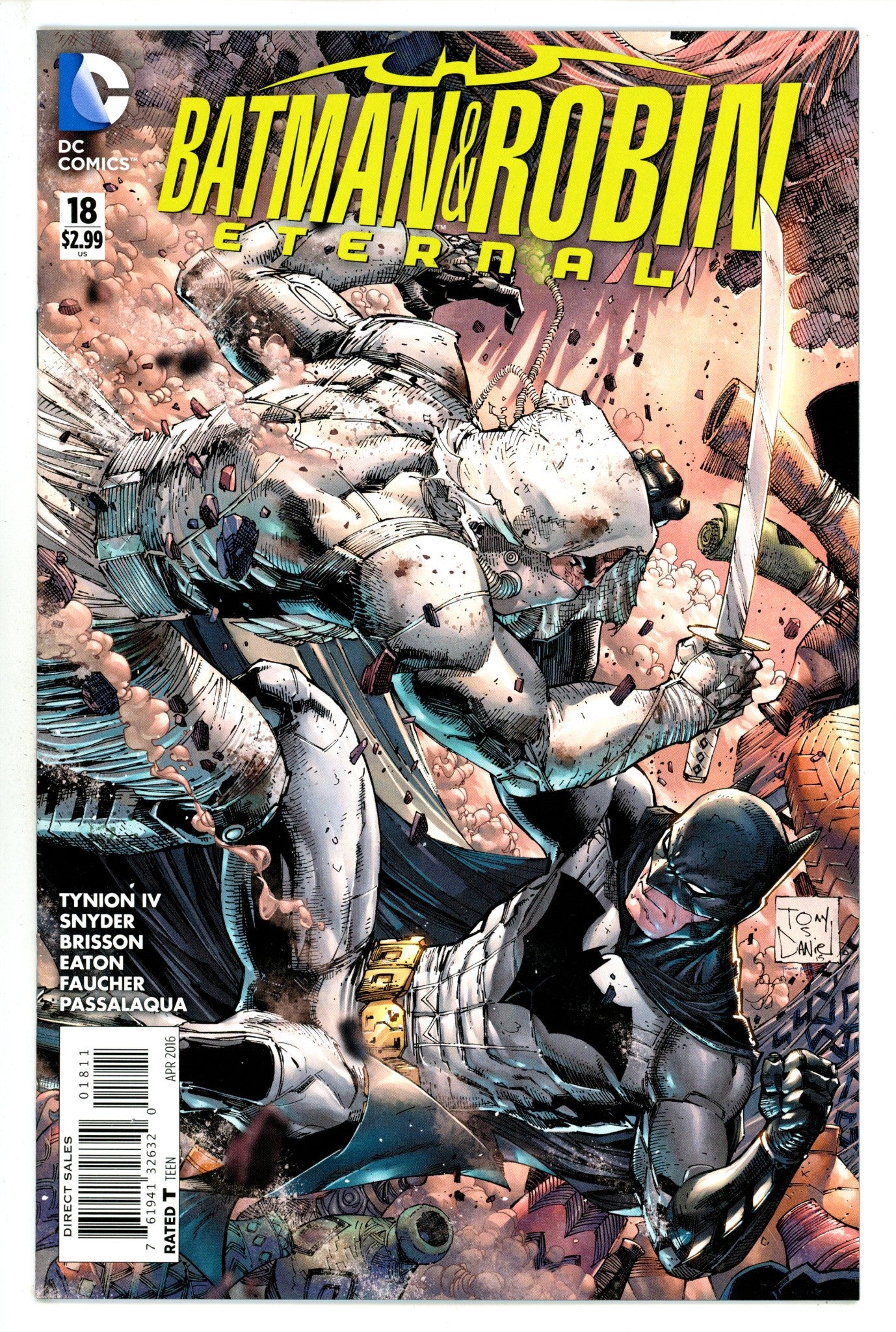 Batman and Robin Eternal 18 High Grade (2016) 