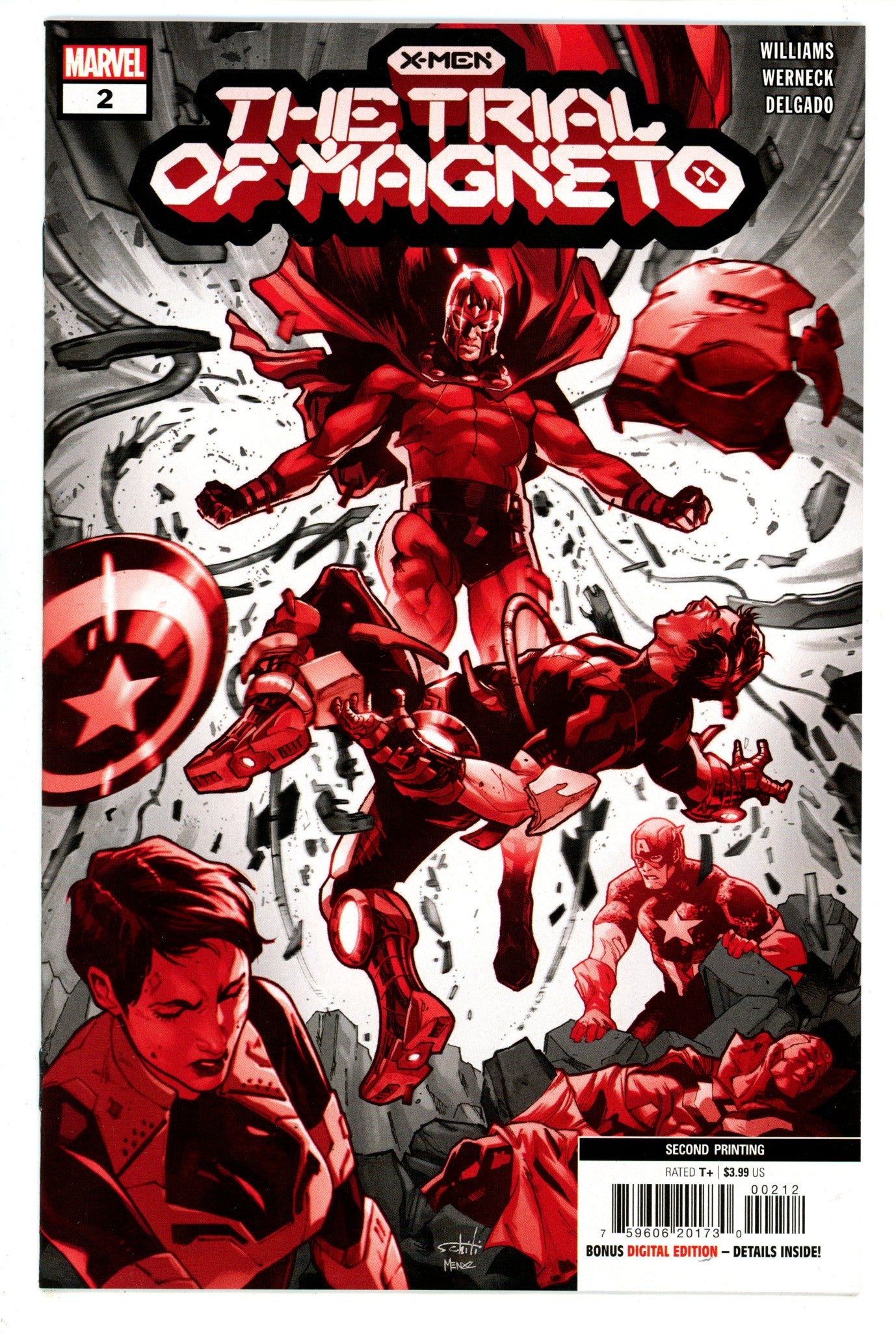 X-Men: The Trial of Magneto 2 High Grade (2021) 2nd Print 