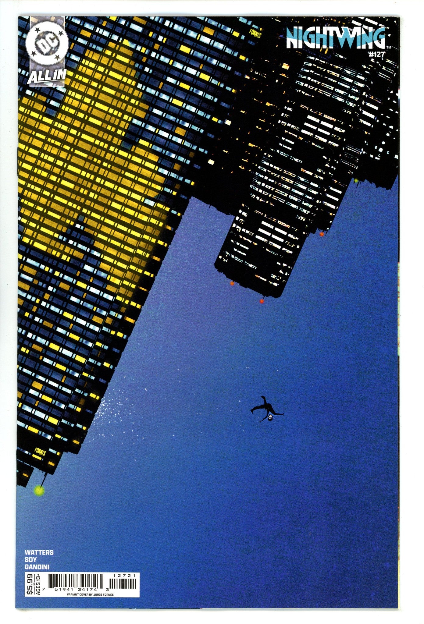 Nightwing Vol 4 127 Fornés Variant (2025)