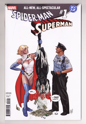 Marvel / DC: Spider-Man / Superman 1 Hughes Variant (2026)