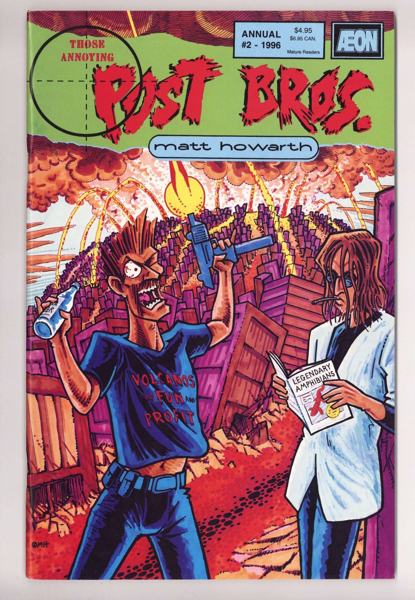 Those Annoying Post Bros. Annual 2 Mid Grade (1996) 