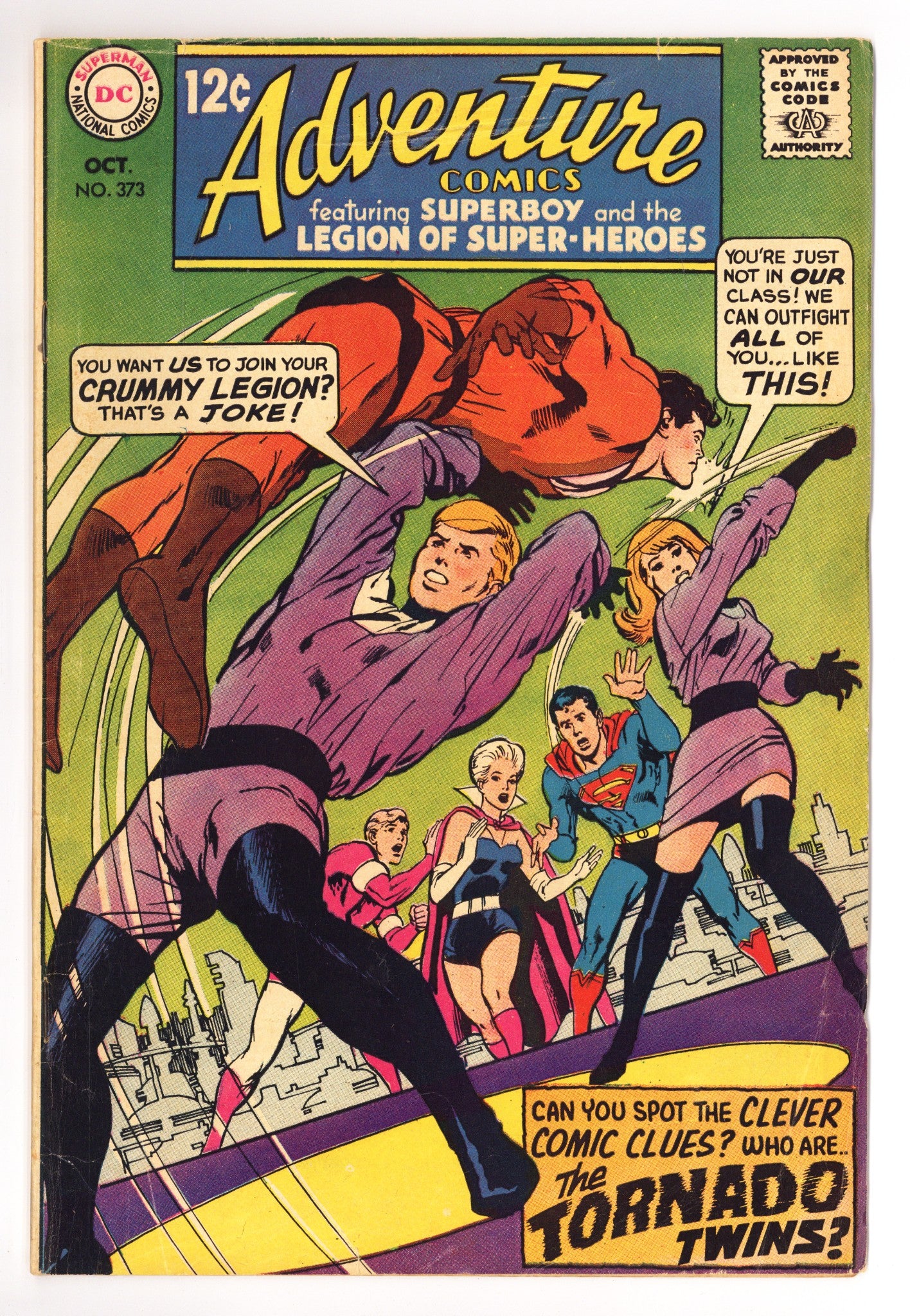 Adventure Comics Vol 1 373 VG (4.0) (1968) 