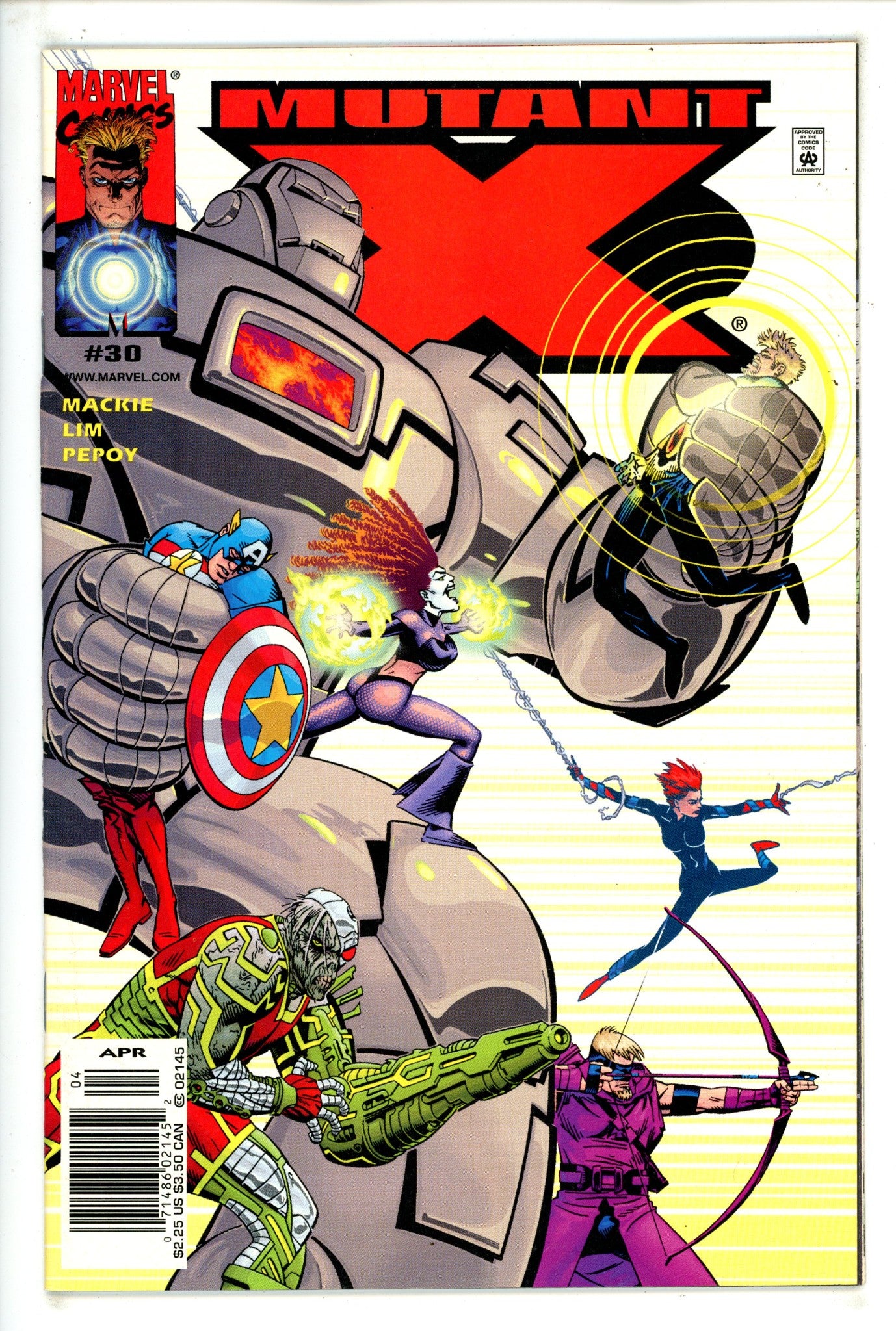 Mutant X 30 Newsstand (2001)