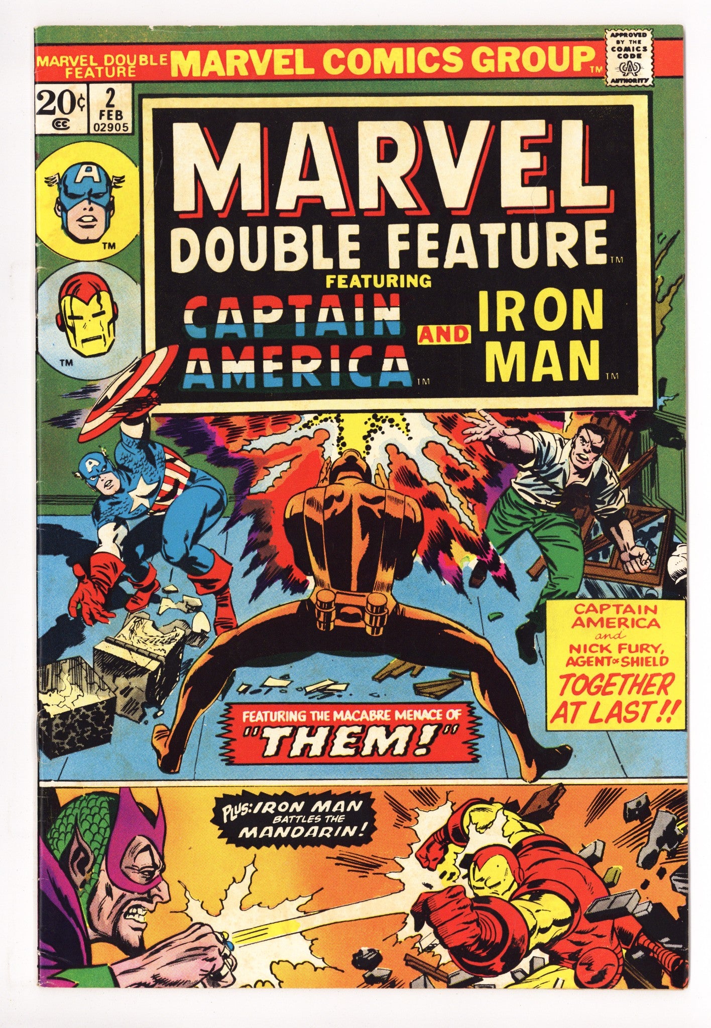 Marvel Double Feature 2 Low Grade (1974) 
