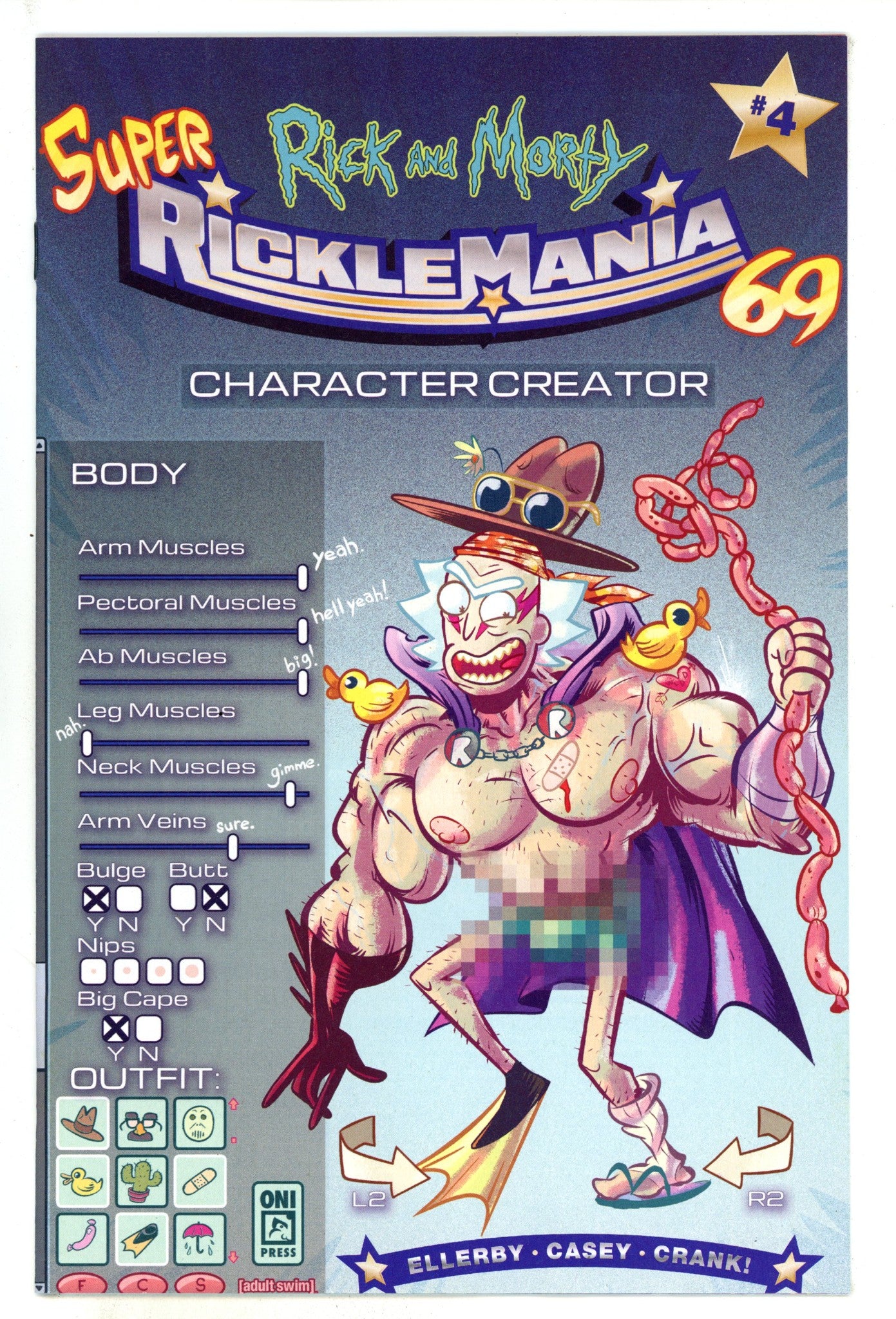 Rick And Morty Ricklemania 4 Stresing Variant (2025)