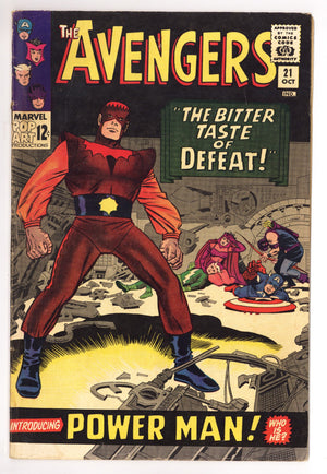 The Avengers Vol 1 21 VG+ (4.5) (1965)