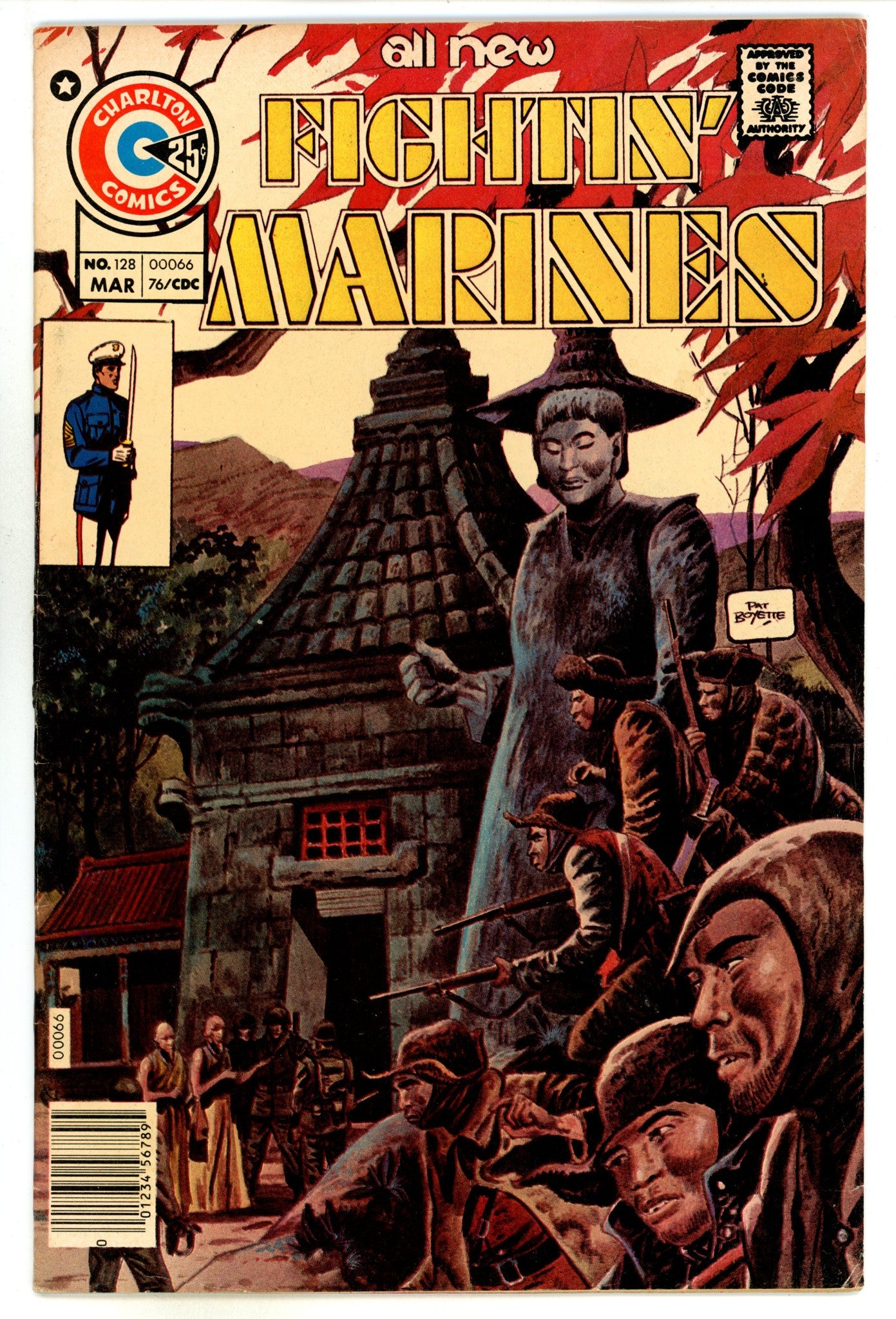 Fightin' Marines 128 VG+ (4.5) (1976) 