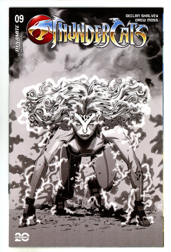 Thundercats 9 Moss B&W Incentive Variant (2024)