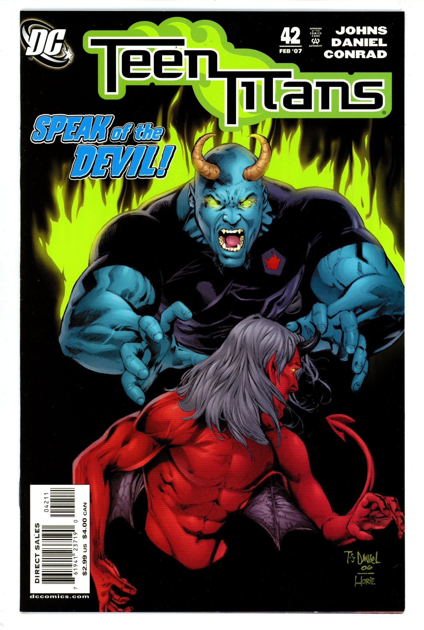 Teen Titans Vol 3 42  High Grade  (2007)   