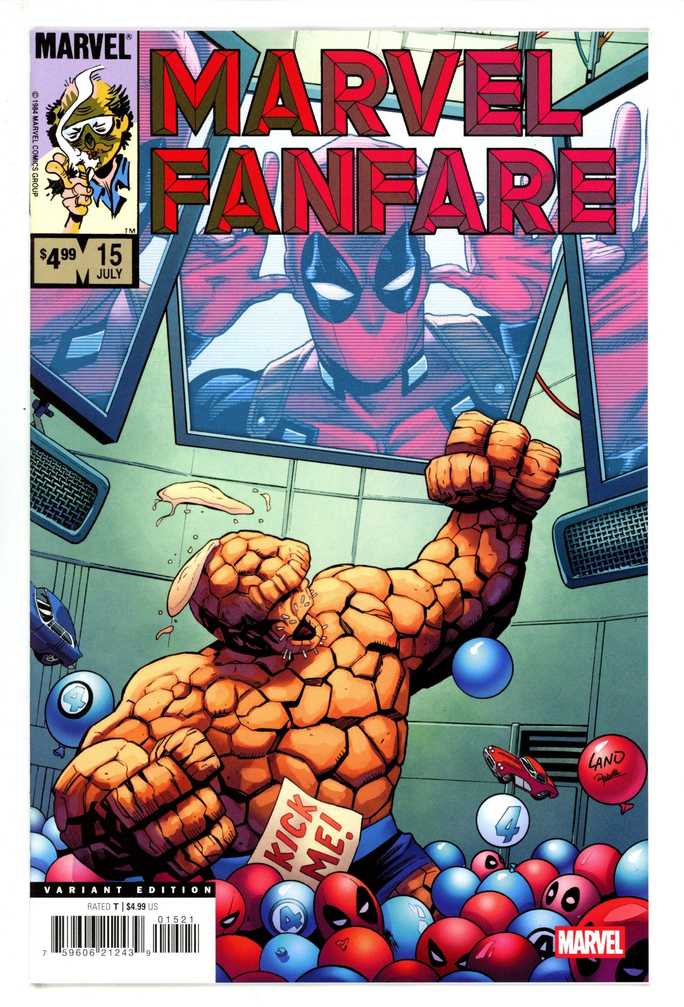 Marvel Fanfare 15 Land Facsimile Variant (2025)