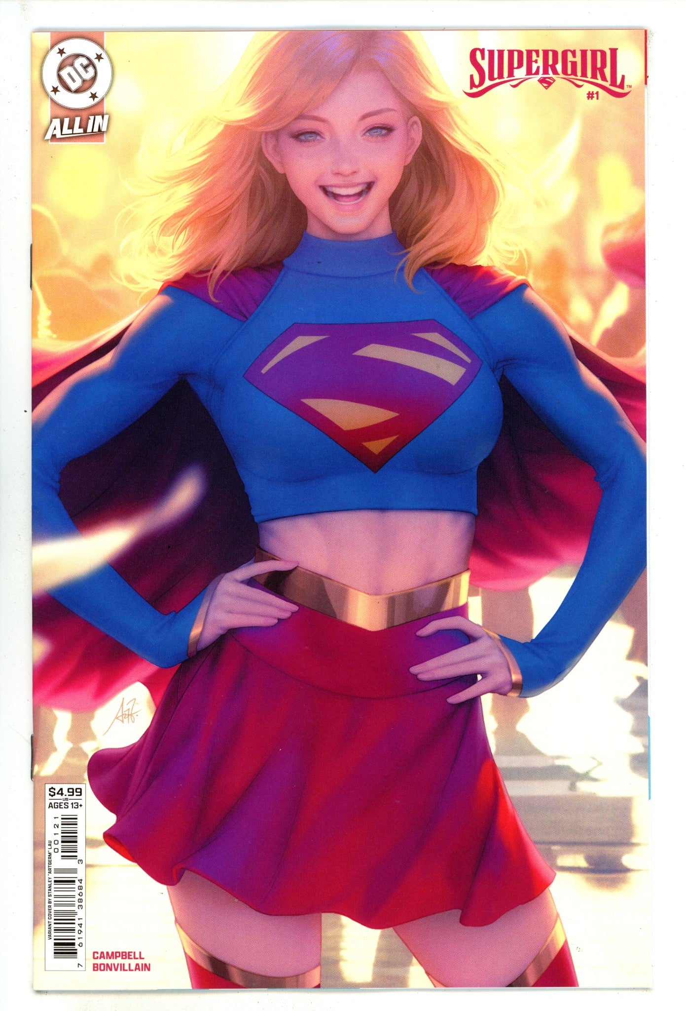 Supergirl Vol 8 1 Lau Variant (2025)