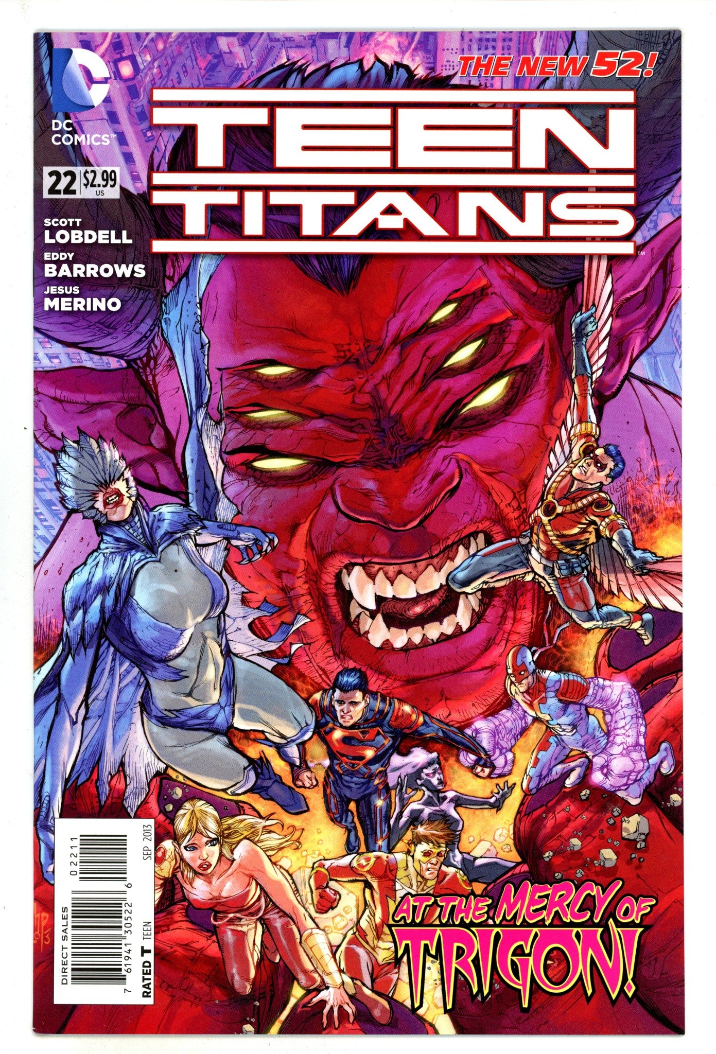 Teen Titans Vol 4 22 High Grade (2013) 