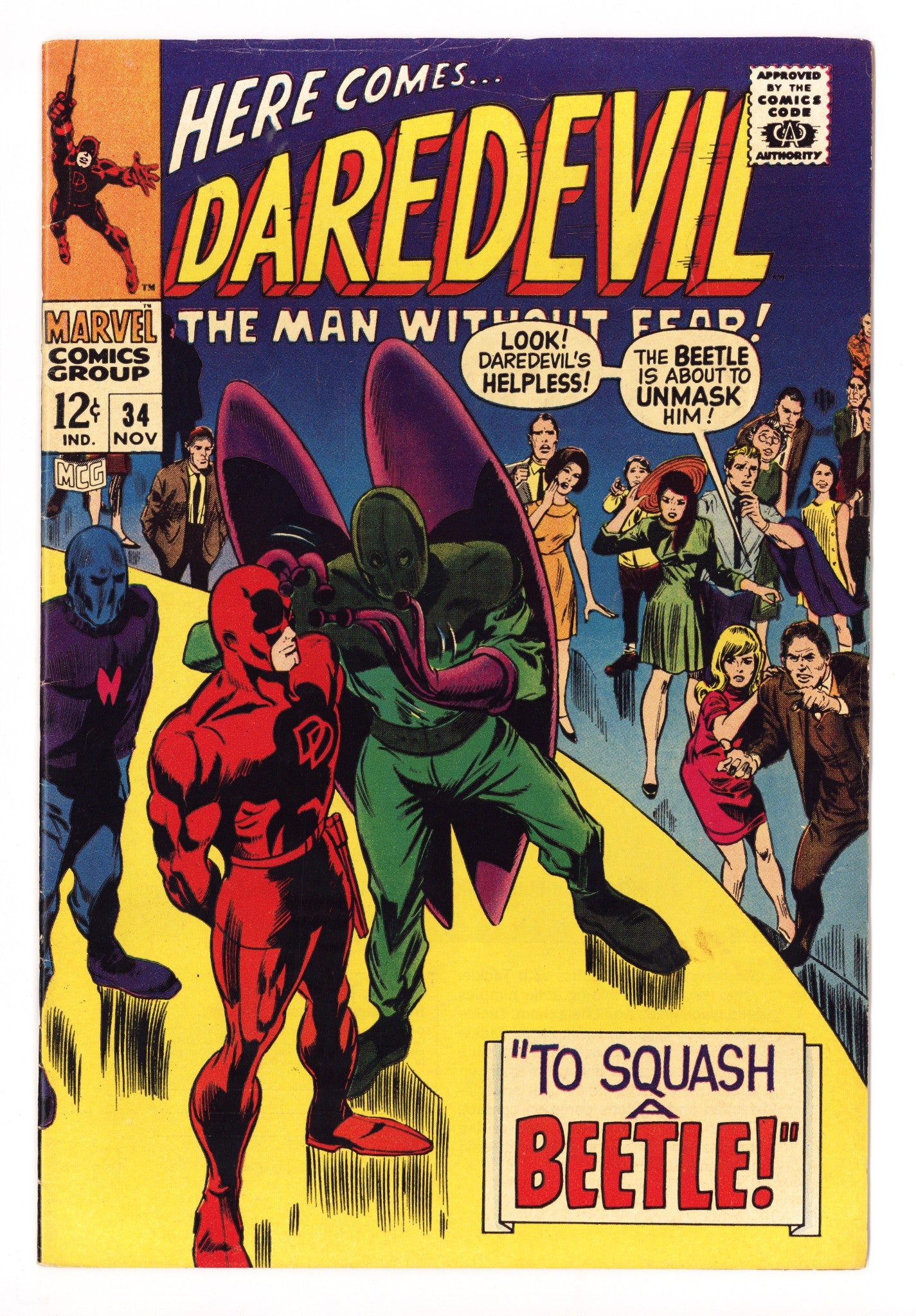 Daredevil Vol 1 34 FN (6.0) (1967) 