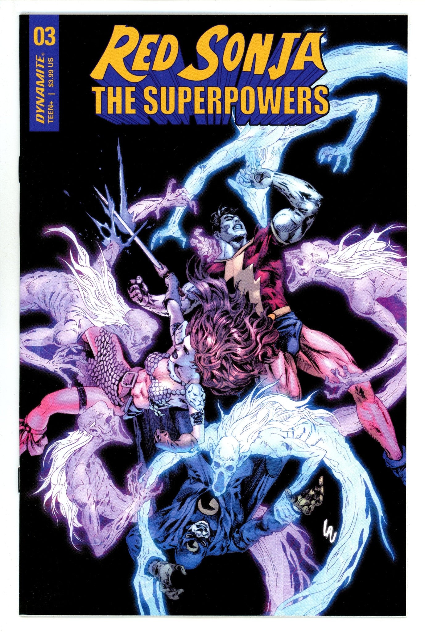 Red Sonja: The Superpowers 3 High Grade (2021) Lau Variant 
