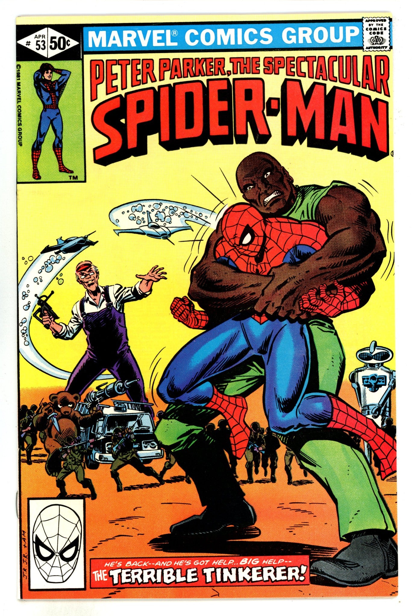 The Spectacular Spider-Man Vol 1 53  VF (8.0)  (1981)  