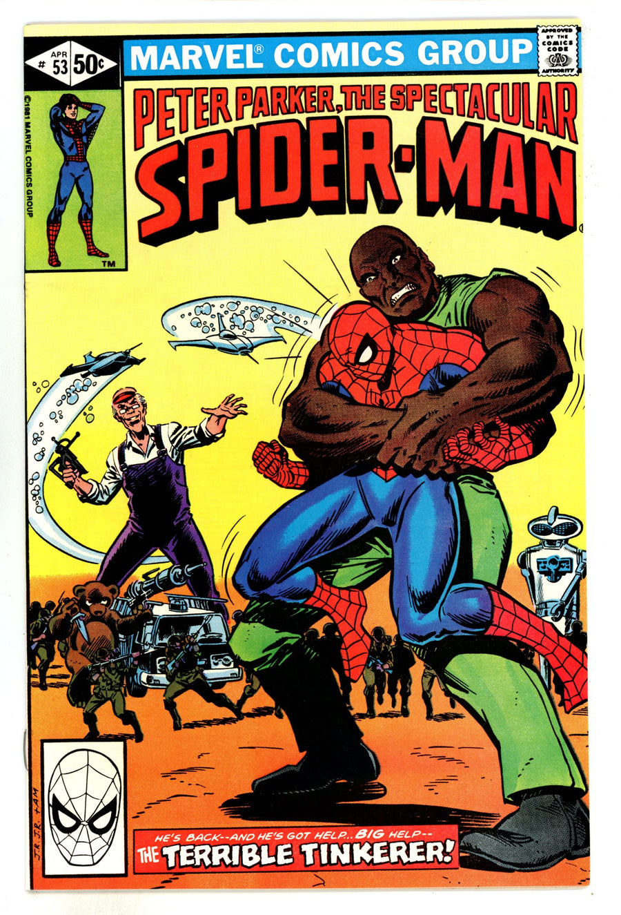The Spectacular Spider-Man Vol 1 53  VF (8.0)  (1981)  