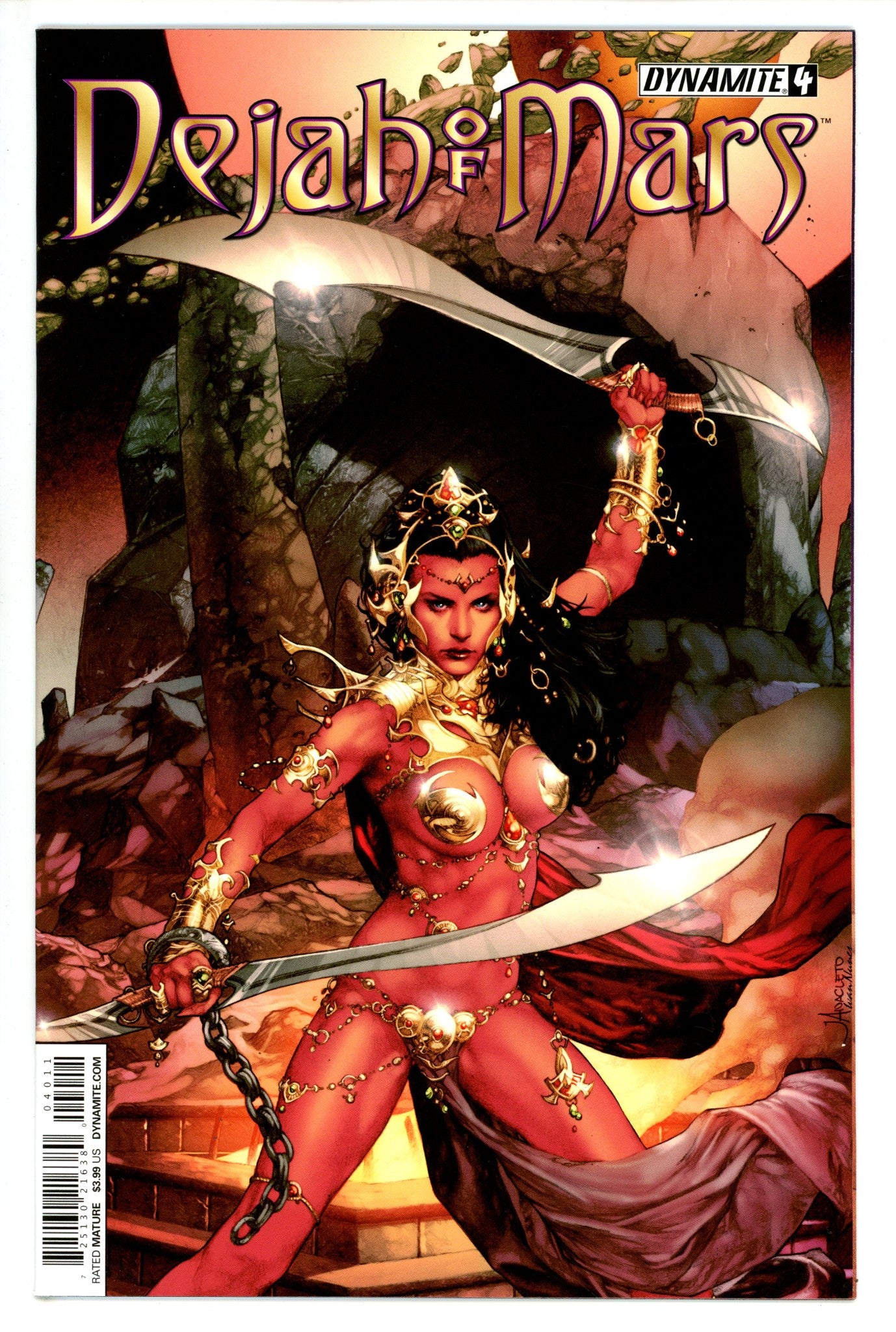Dejah of Mars 4 High Grade (2014)