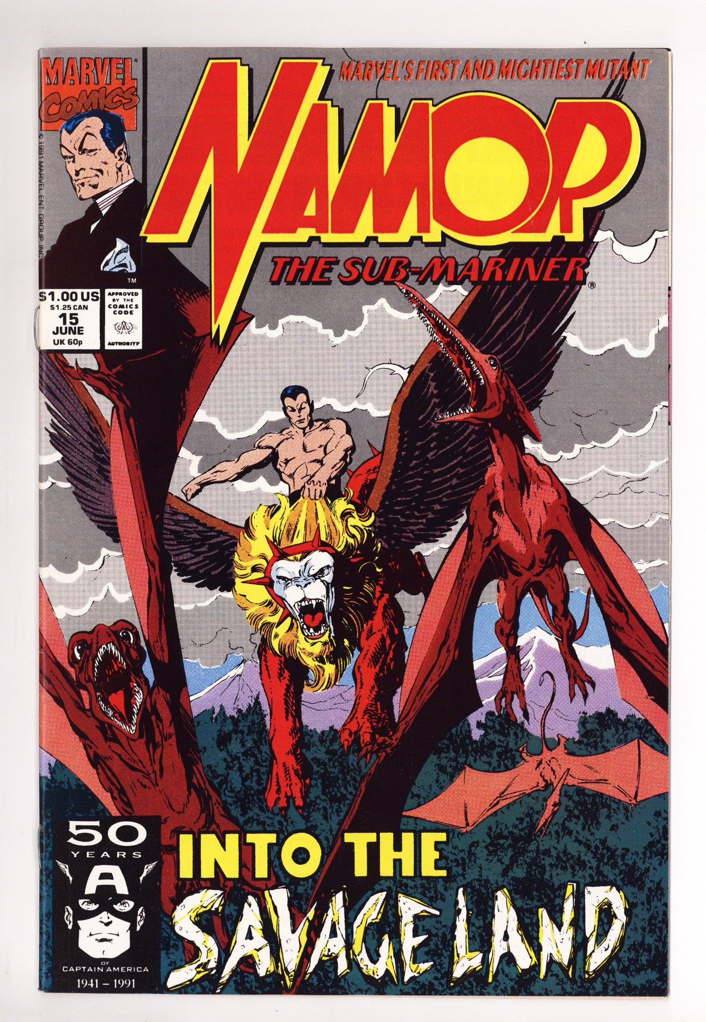 Namor, the Sub-Mariner 15 Mid Grade (1991) 