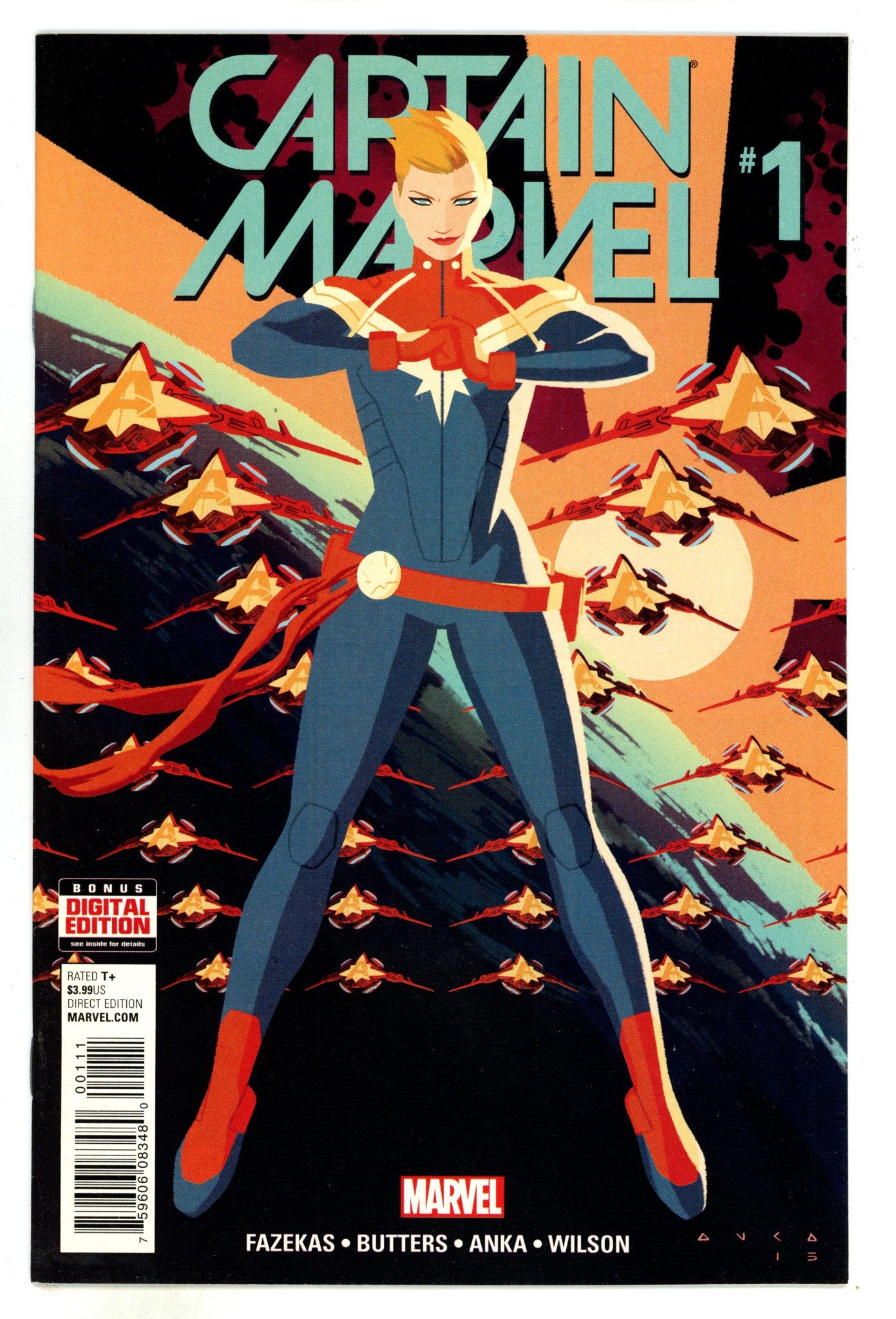 Captain Marvel Vol 10 1 High Grade (2016) 