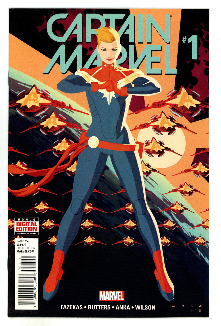 Captain Marvel Vol 10 1 High Grade (2016) 