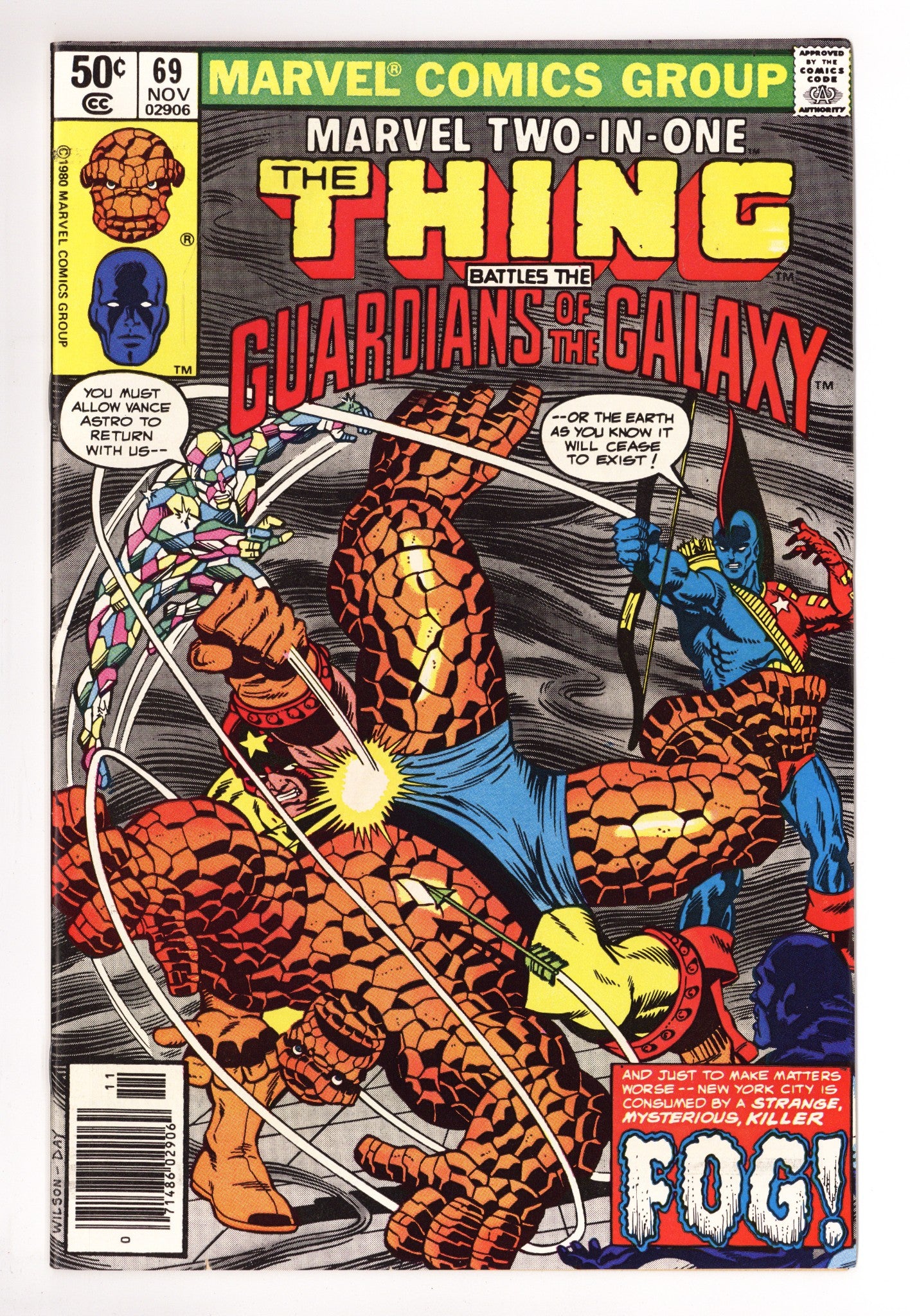 Marvel Two-in-One Vol 1 69 High Grade (1980) Newsstand 