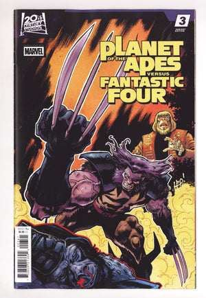 Planet Of The Apes Vs. Fantastic Four  3 Hepburn  Variant   (2026)