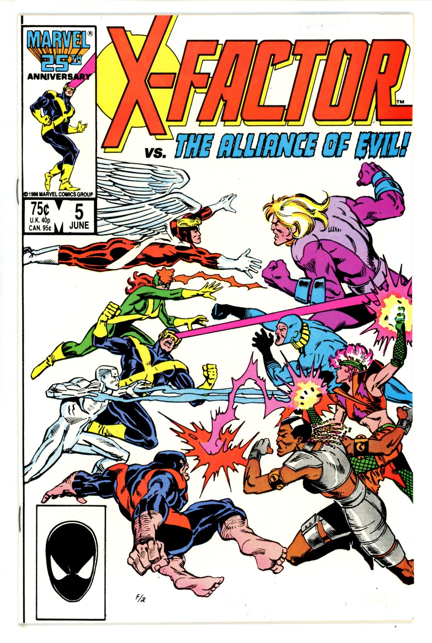 X-Factor Vol 1 5 VF- (1986)