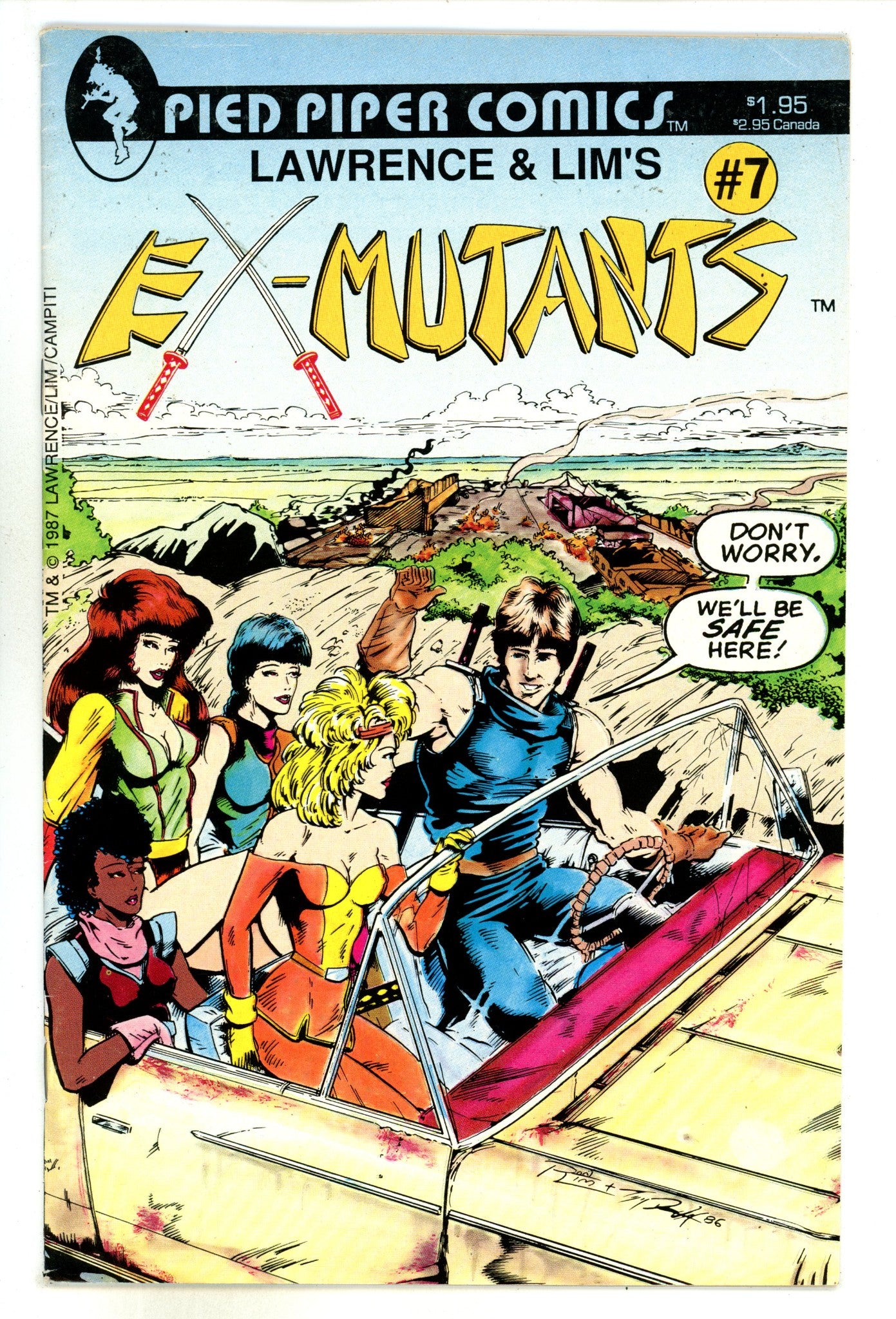 Lawrence & Lim's Ex-Mutants 7 Low Grade (1987) 