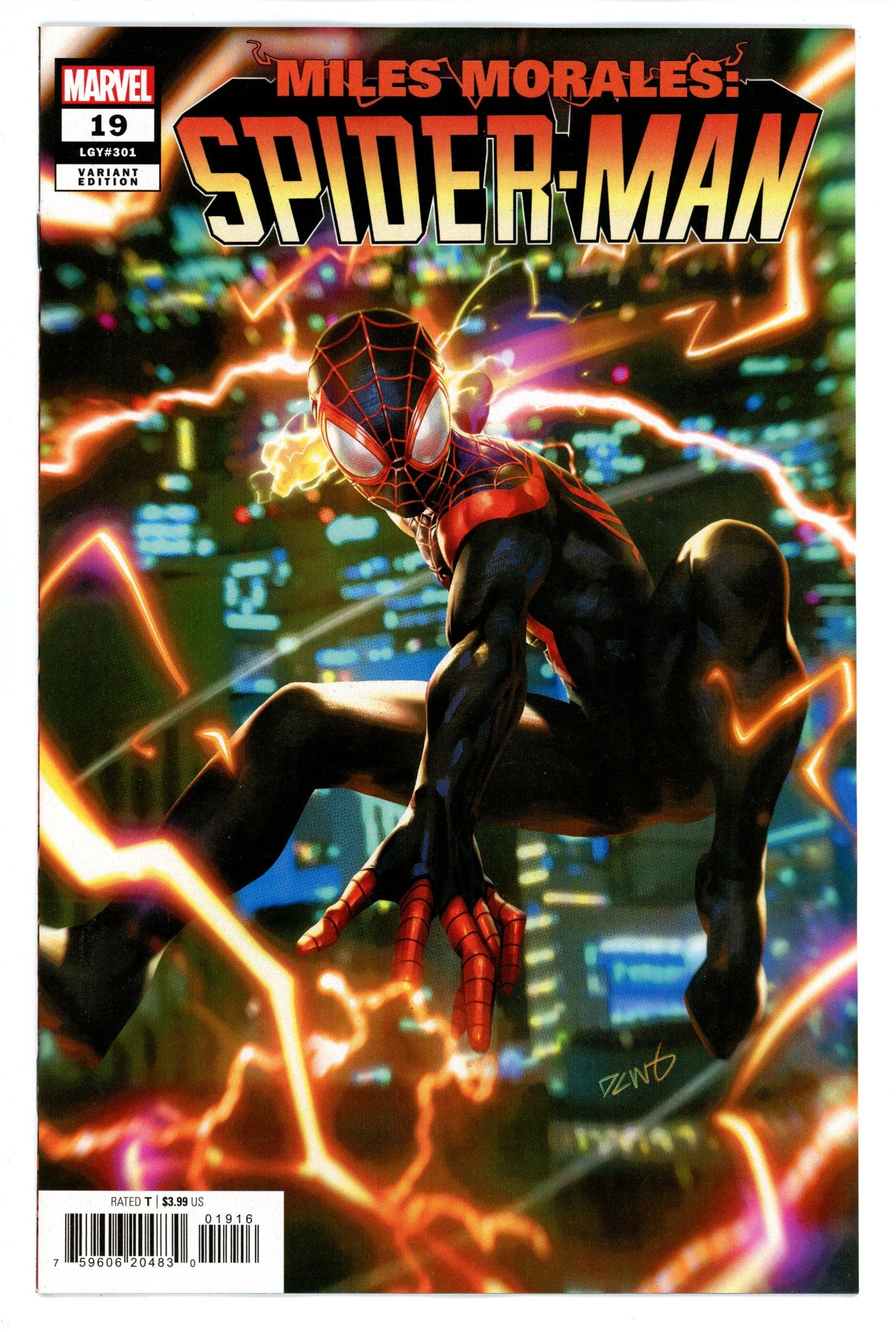 Miles Morales Spider-Man Vol 2 19 Chew Incentive Variant NM (2024)