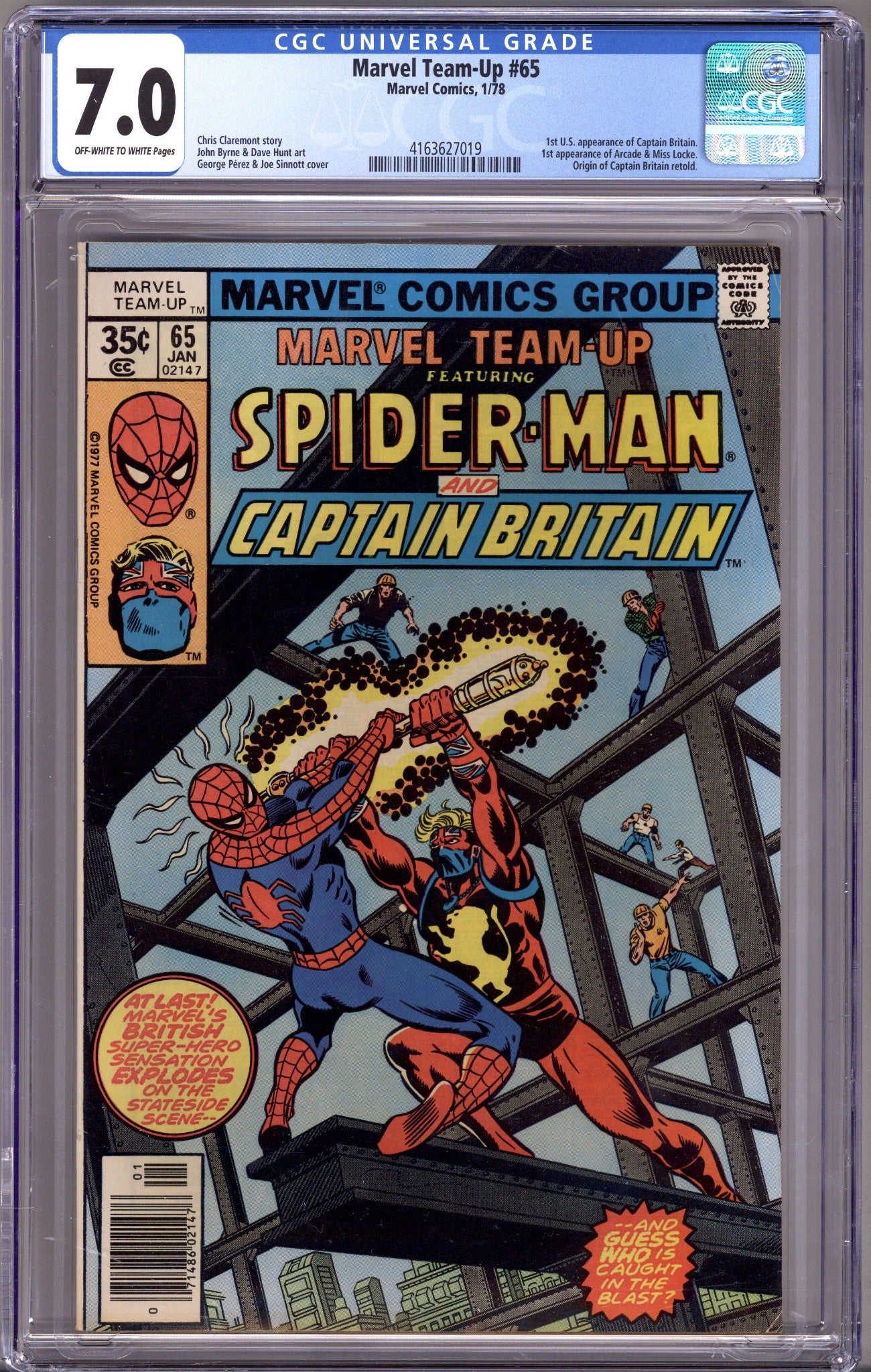 Marvel Team-Up Vol 1 65 CGC 7.0 (FN/VF) (1978) 