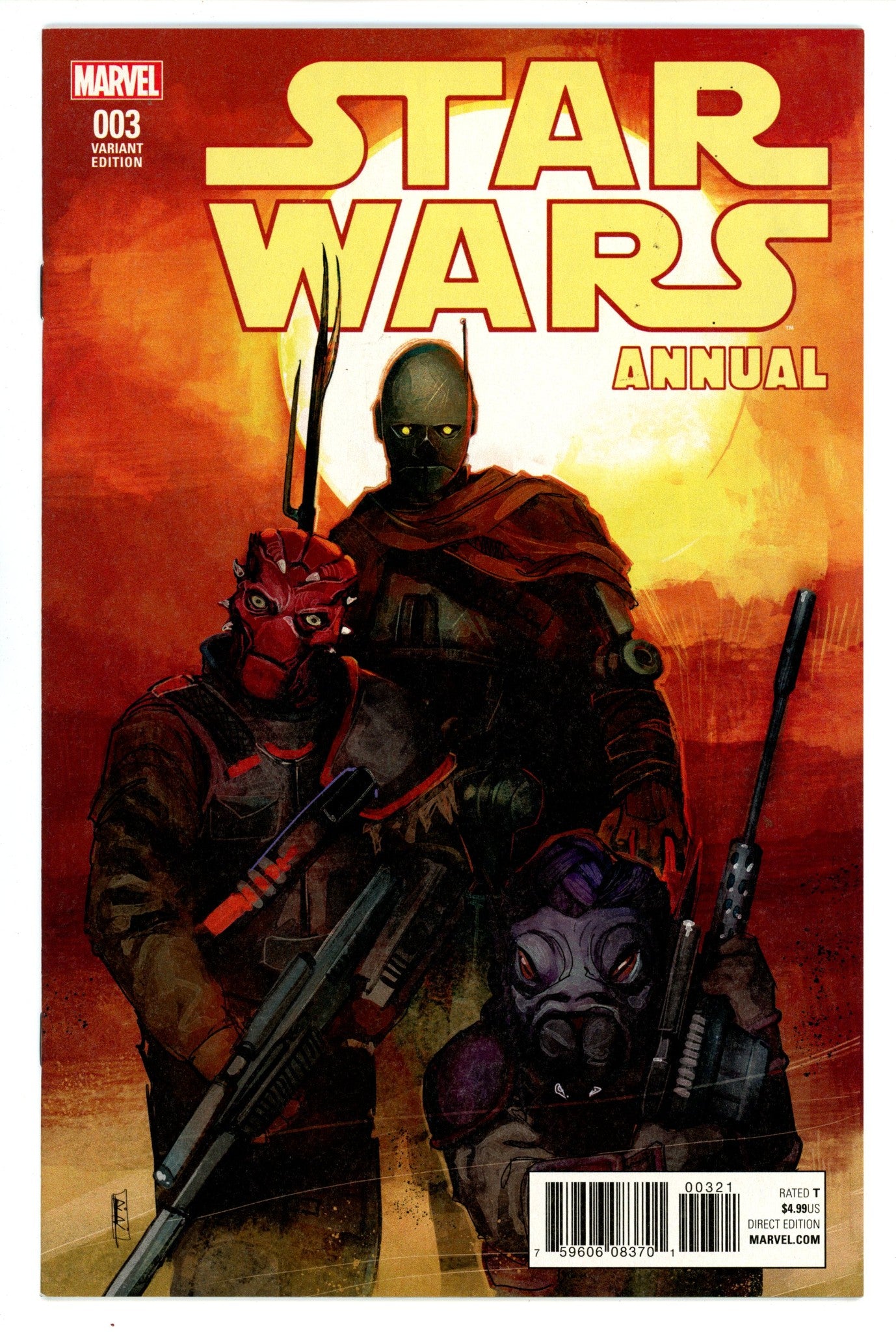 Star Wars Annual Vol 2 3 High Grade (2017) Reis Variant 