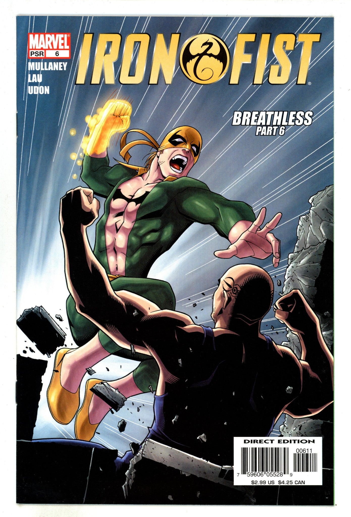 Iron Fist Vol 4 6 High Grade (2004) 