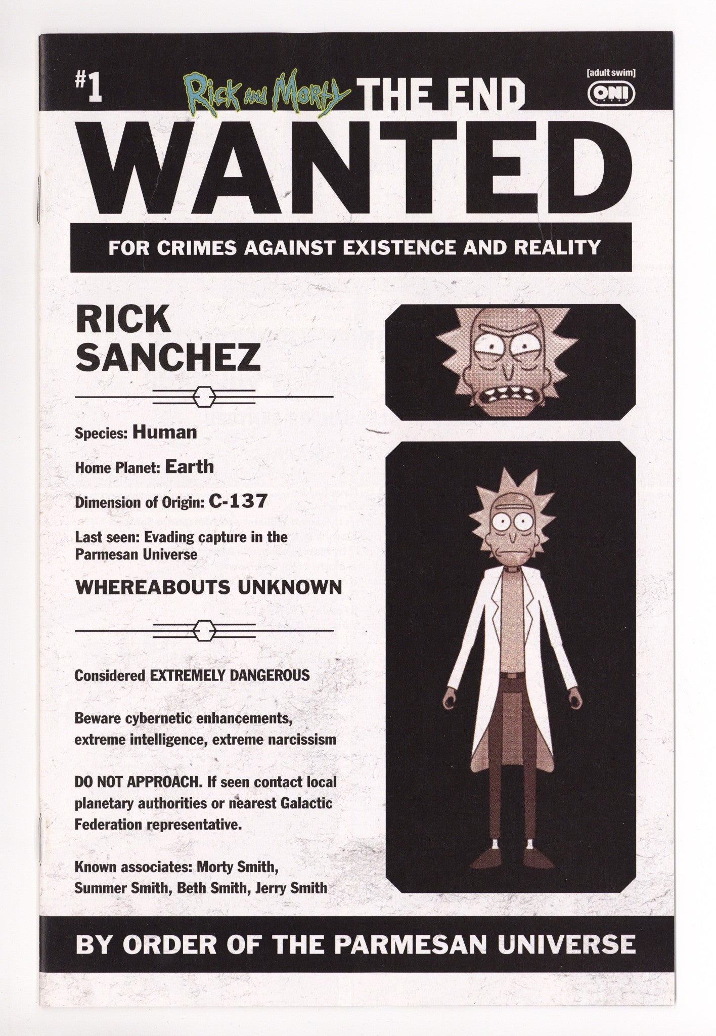 Rick And Morty The End 1 Murphy Incentive NM (2025)