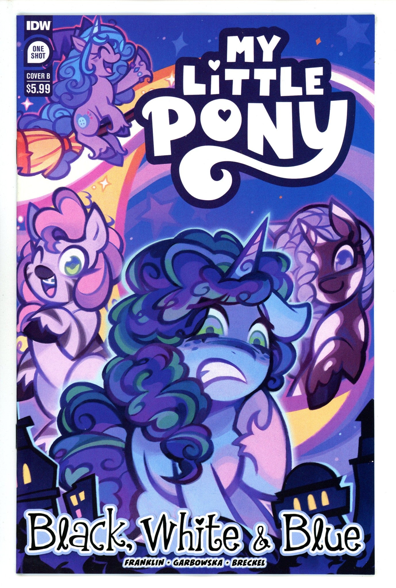 My Little Pony Black White & Blue 1 Hall Variant (2023)
