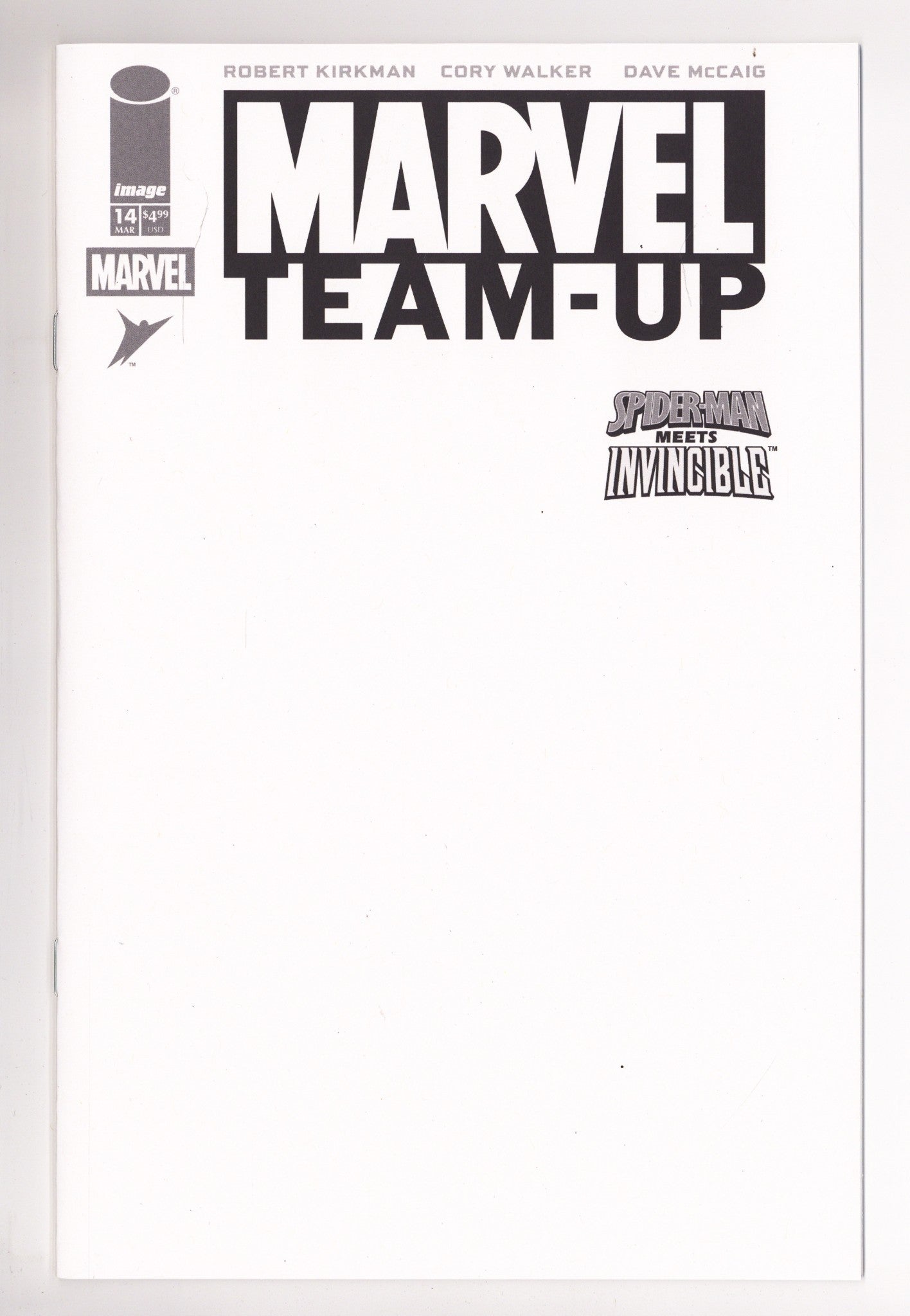 Marvel Team-Up Vol 3 14 Blank Variant (2026)
