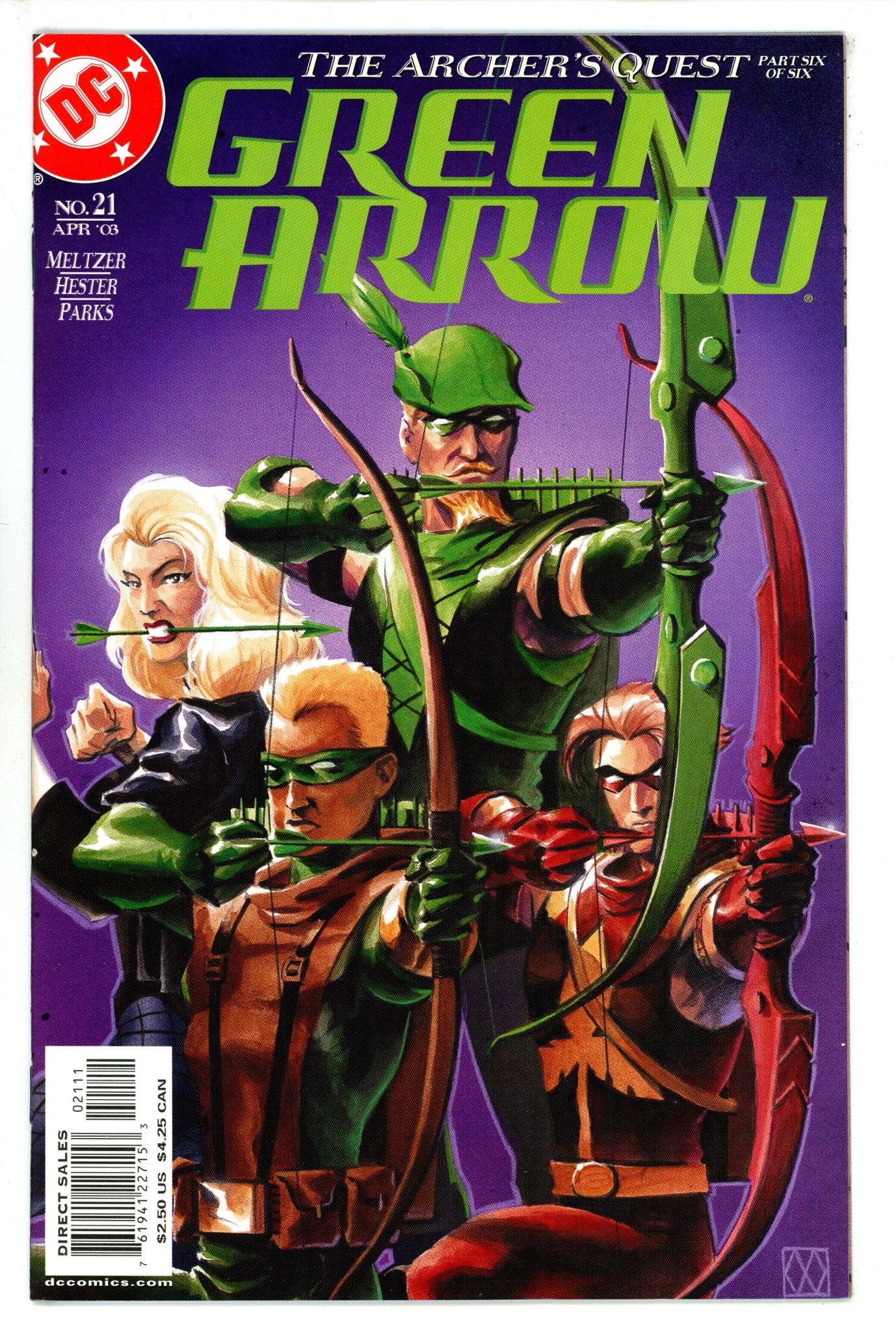 Green Arrow Vol 3 21 (2003)